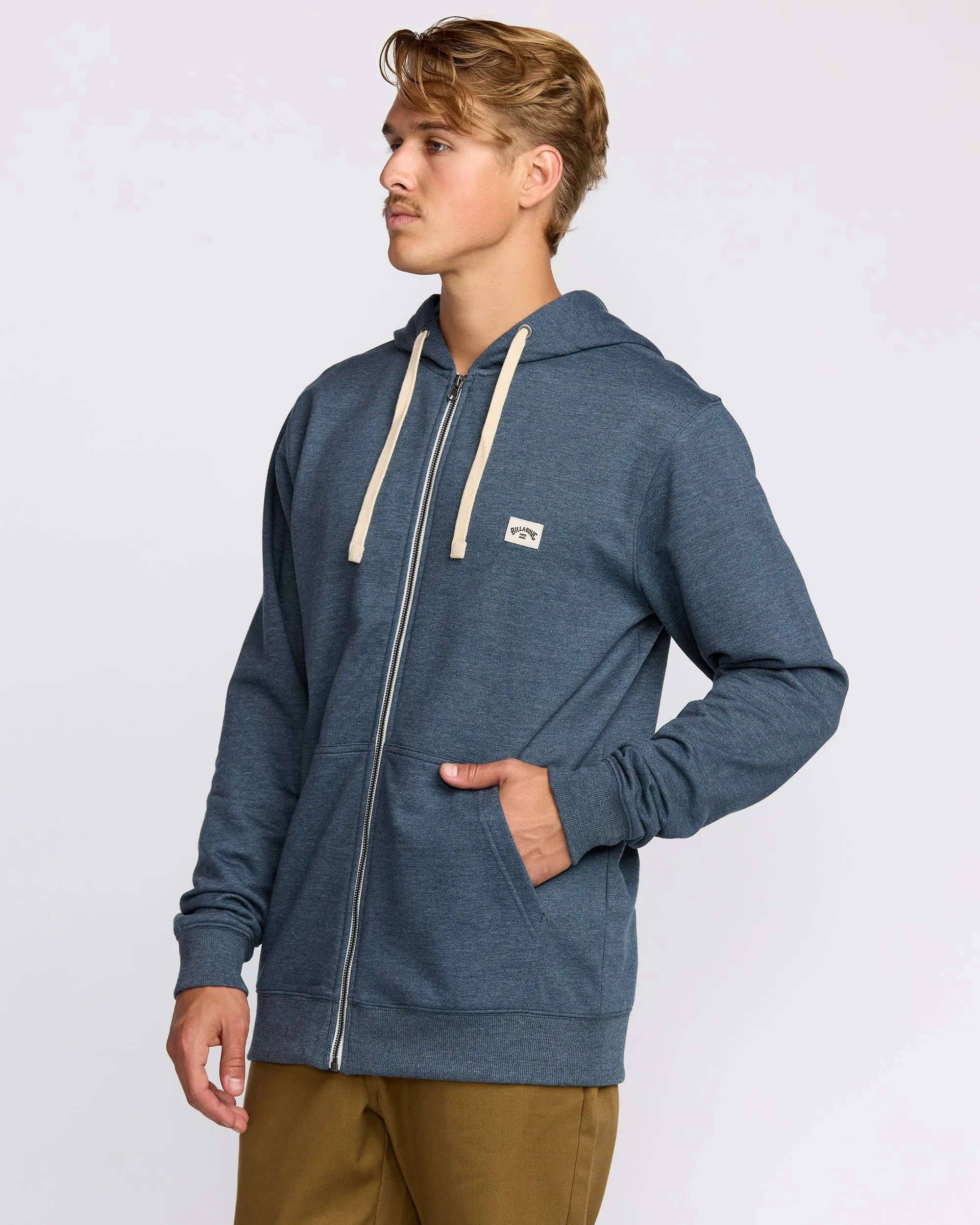 All Day Zip Sweatshirt - Midnight Blue sold by Billabong product image thumbnail 3
