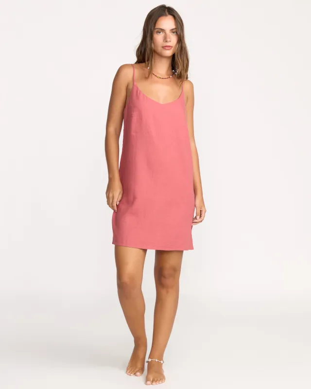 Summer Love Mini Slip Dress - Wild Ginger sold by Billabong