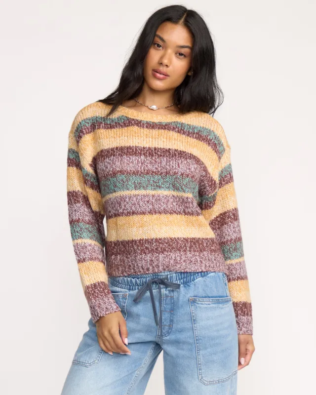 So Spaced Out Sweater - Multi sold by Billabong