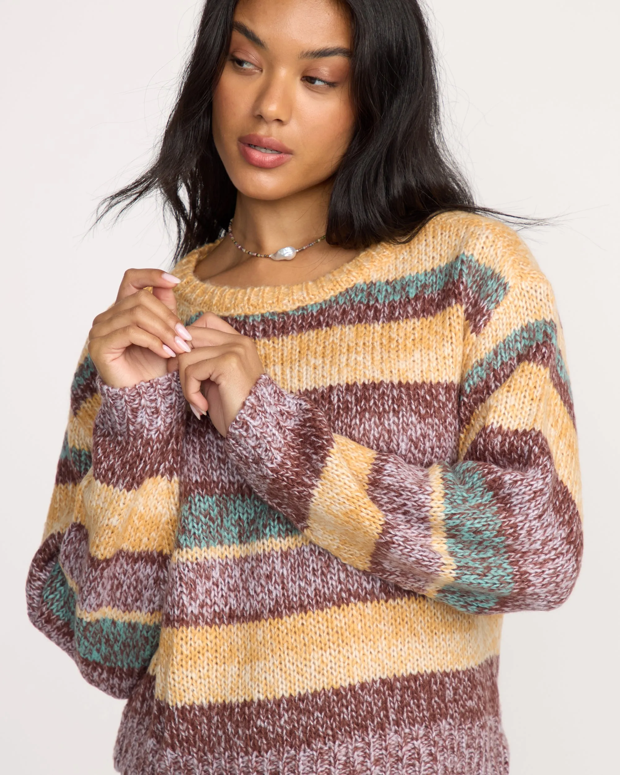 So Spaced Out Sweater - Multi sold by Billabong product image thumbnail 5