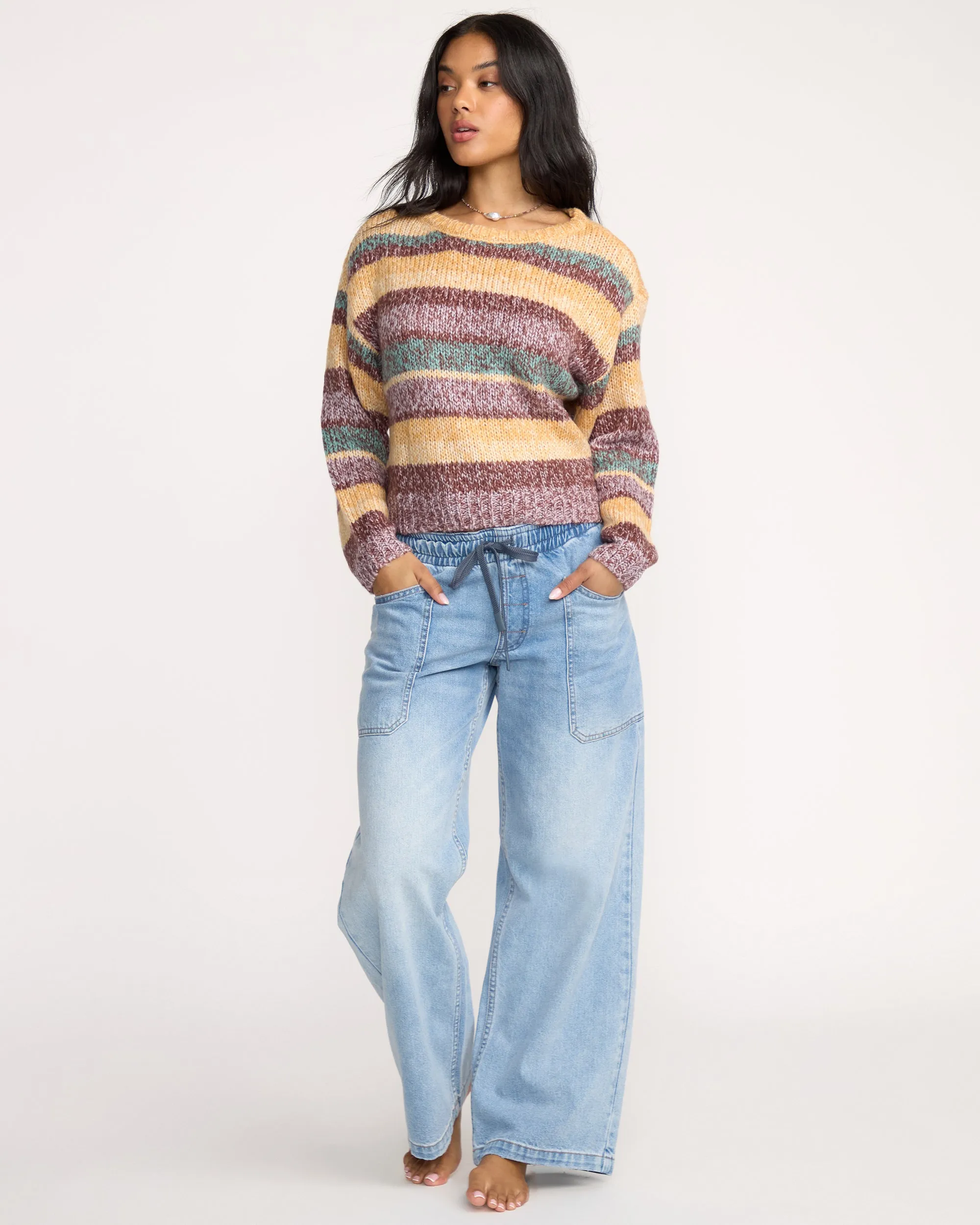So Spaced Out Sweater - Multi sold by Billabong product image thumbnail 4