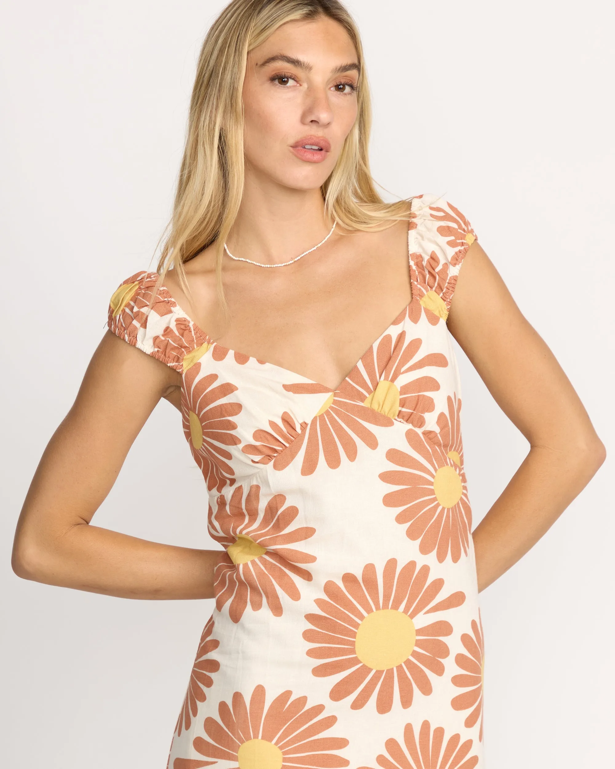 Shine On Midi Dress - Whitecap sold by Billabong product image thumbnail 5