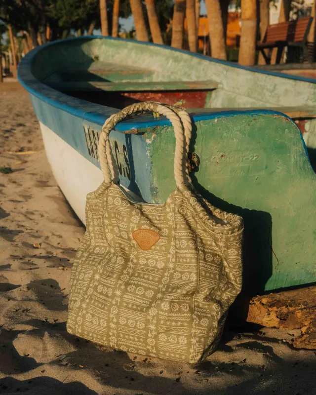 Rope Tote Bag - Green Tea sold by Billabong