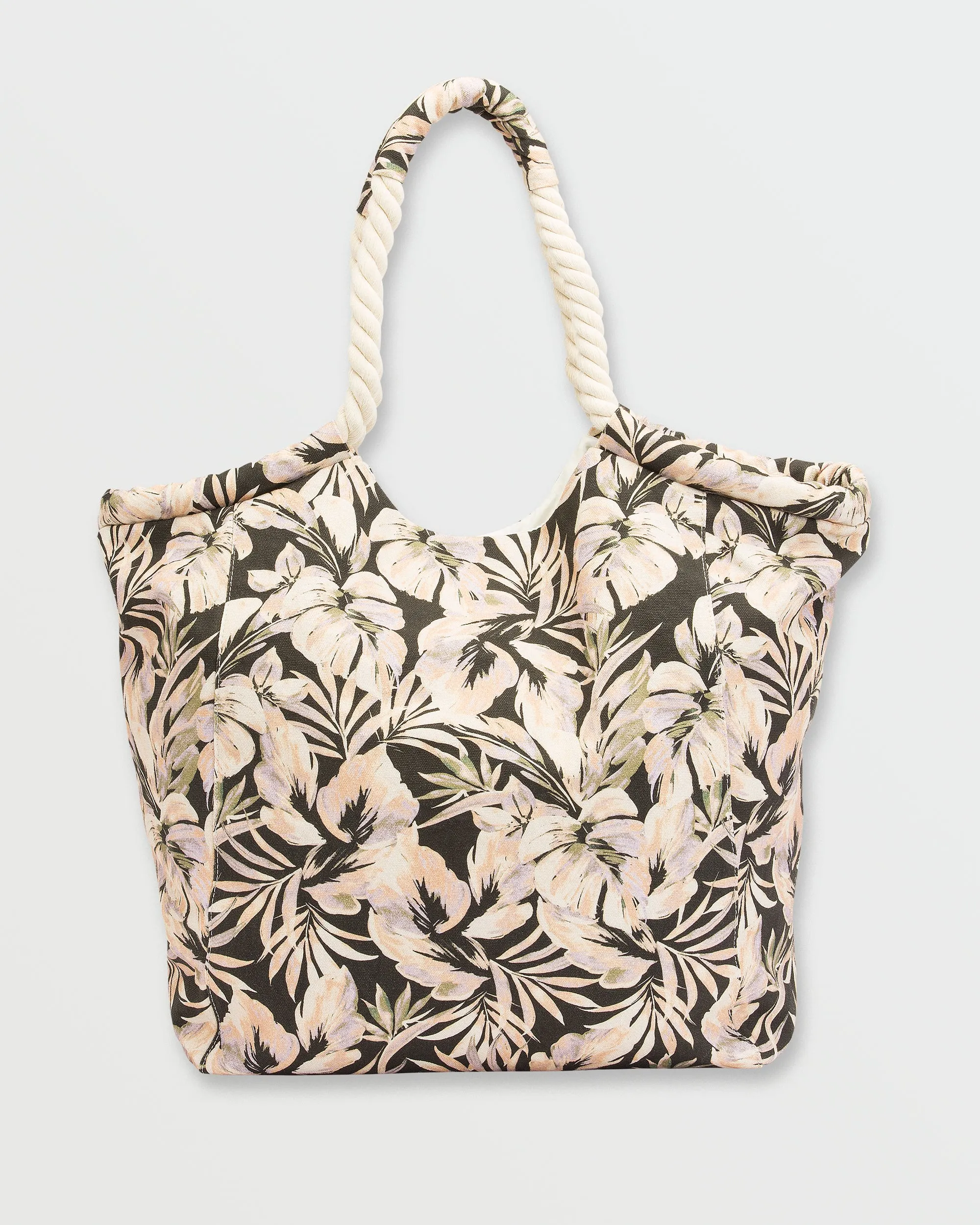 Rope Tote Bag - Black Floral sold by Billabong product image thumbnail 2