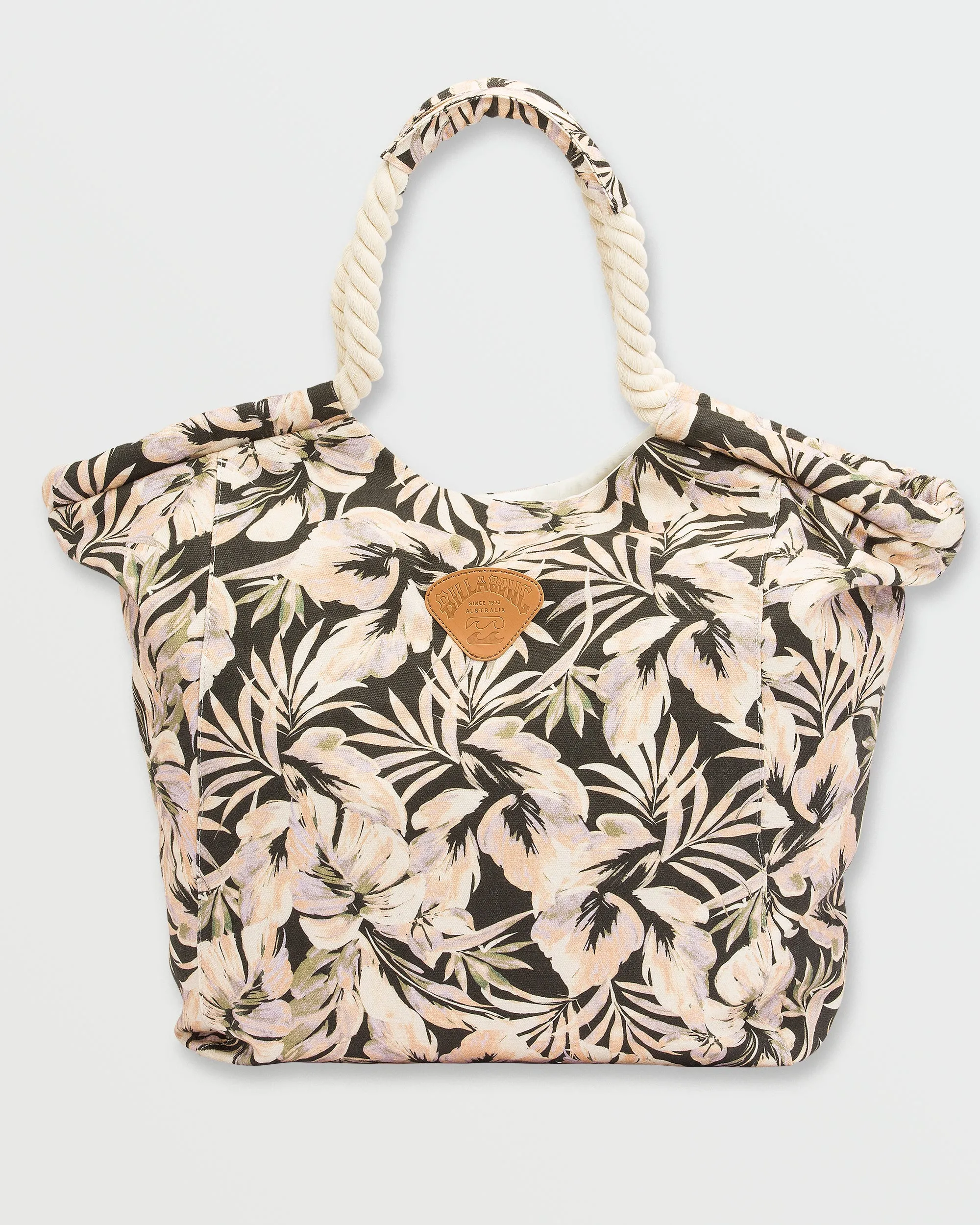 Rope Tote Bag - Black Floral sold by Billabong product image thumbnail 3