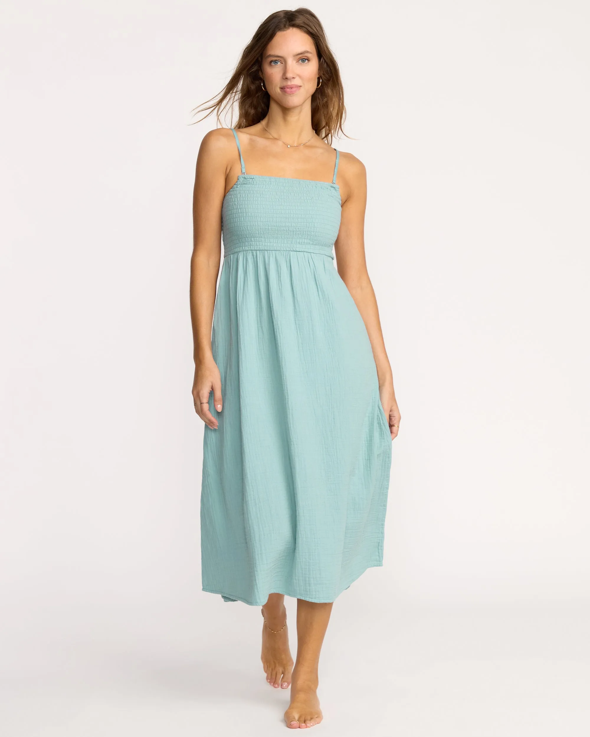 Off The Coast Dress - Blue Fog sold by Billabong product image thumbnail 2