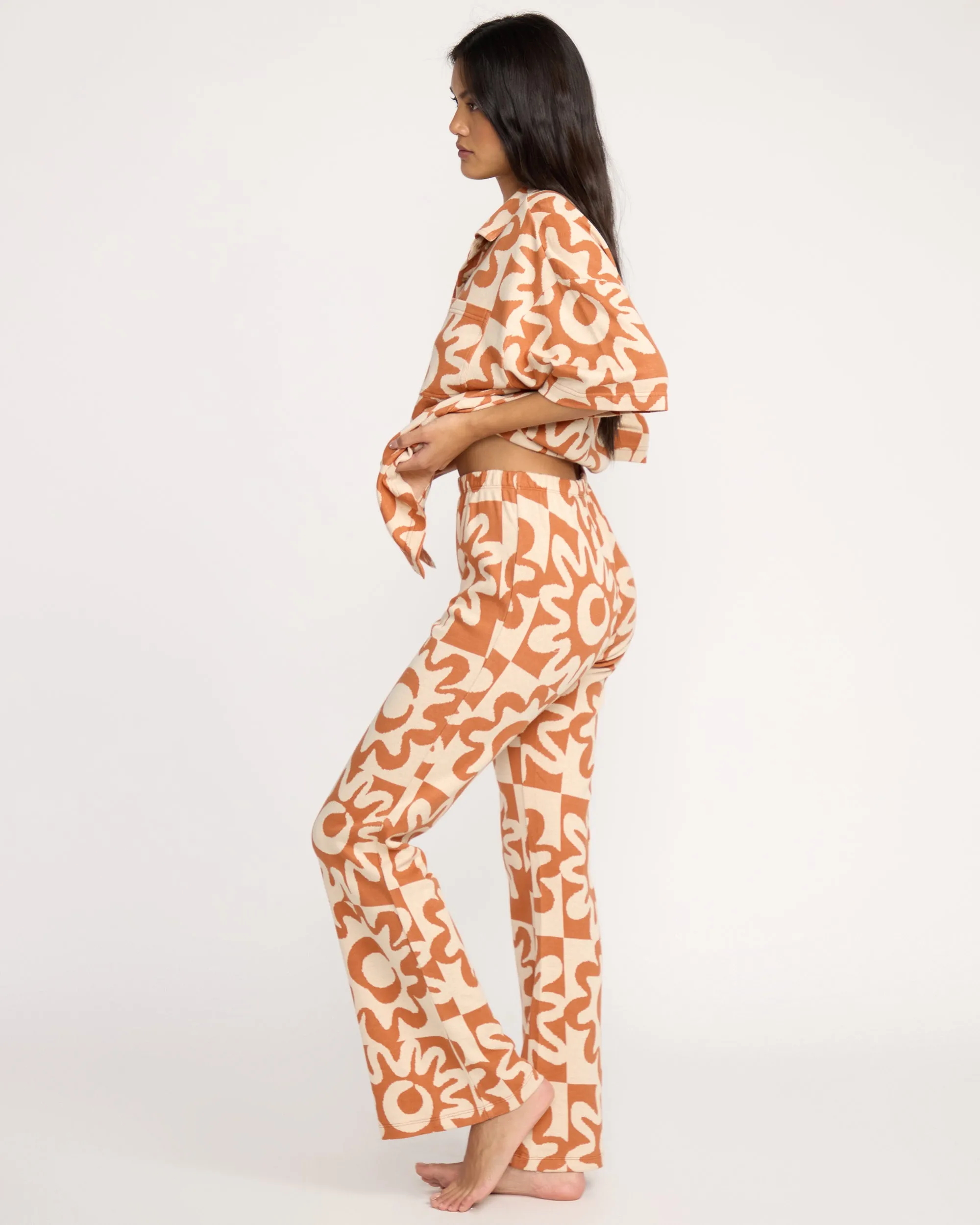 Lost Waves Knit Pants - Sunburnt sold by Billabong product image thumbnail 4