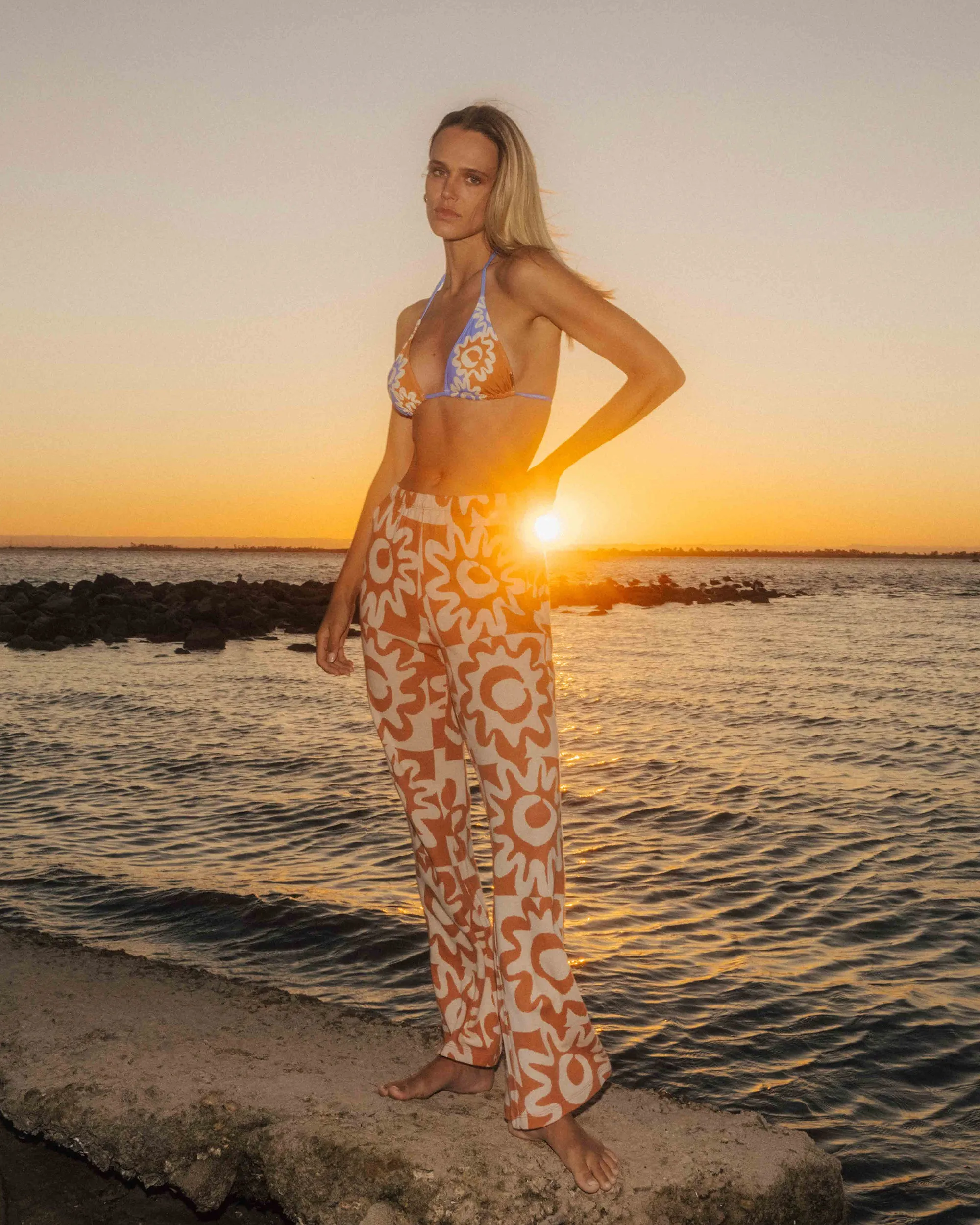 Lost Waves Knit Pants - Sunburnt sold by Billabong