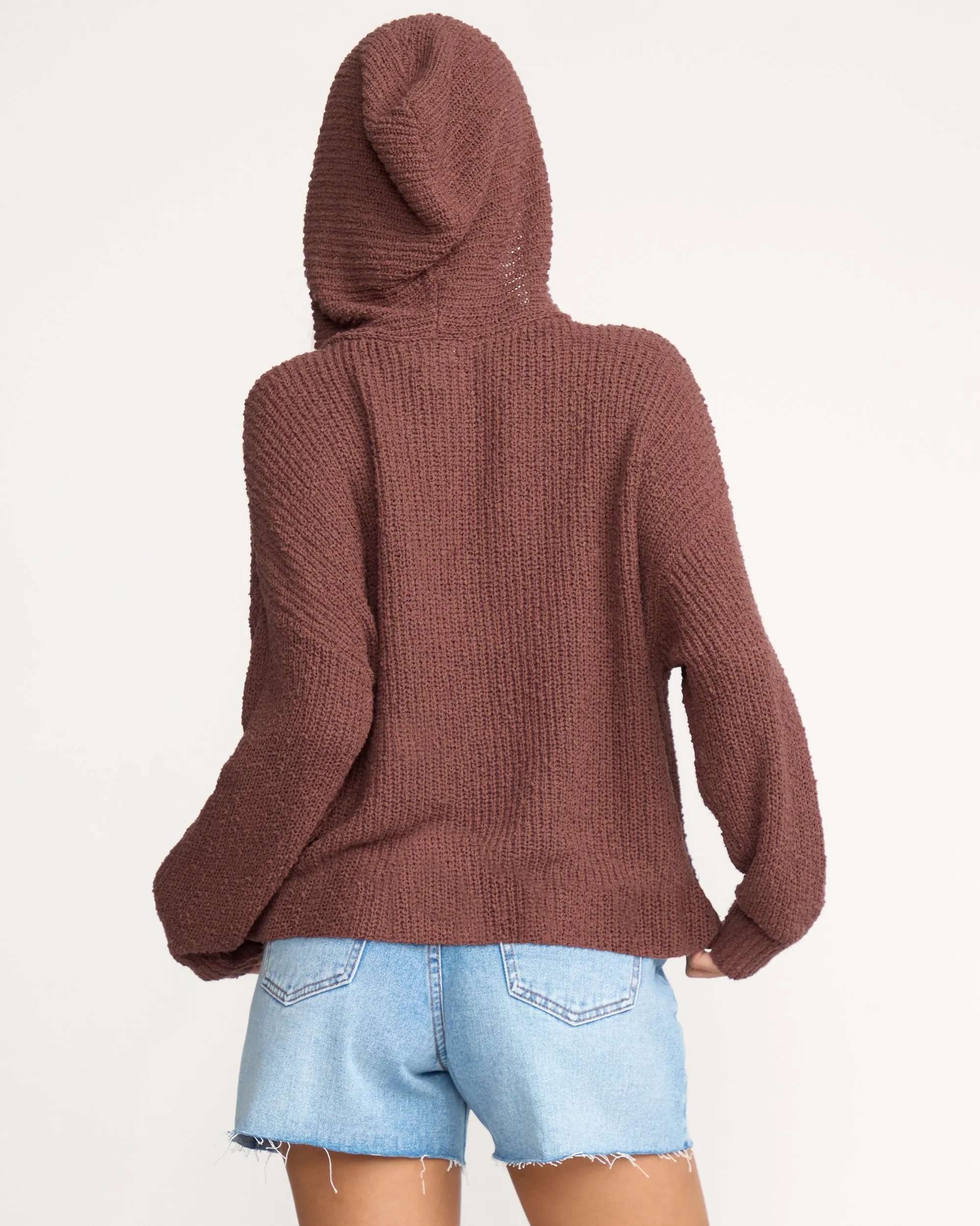 Hot Beachin Hooded Sweater - Espresso sold by Billabong product image thumbnail 2