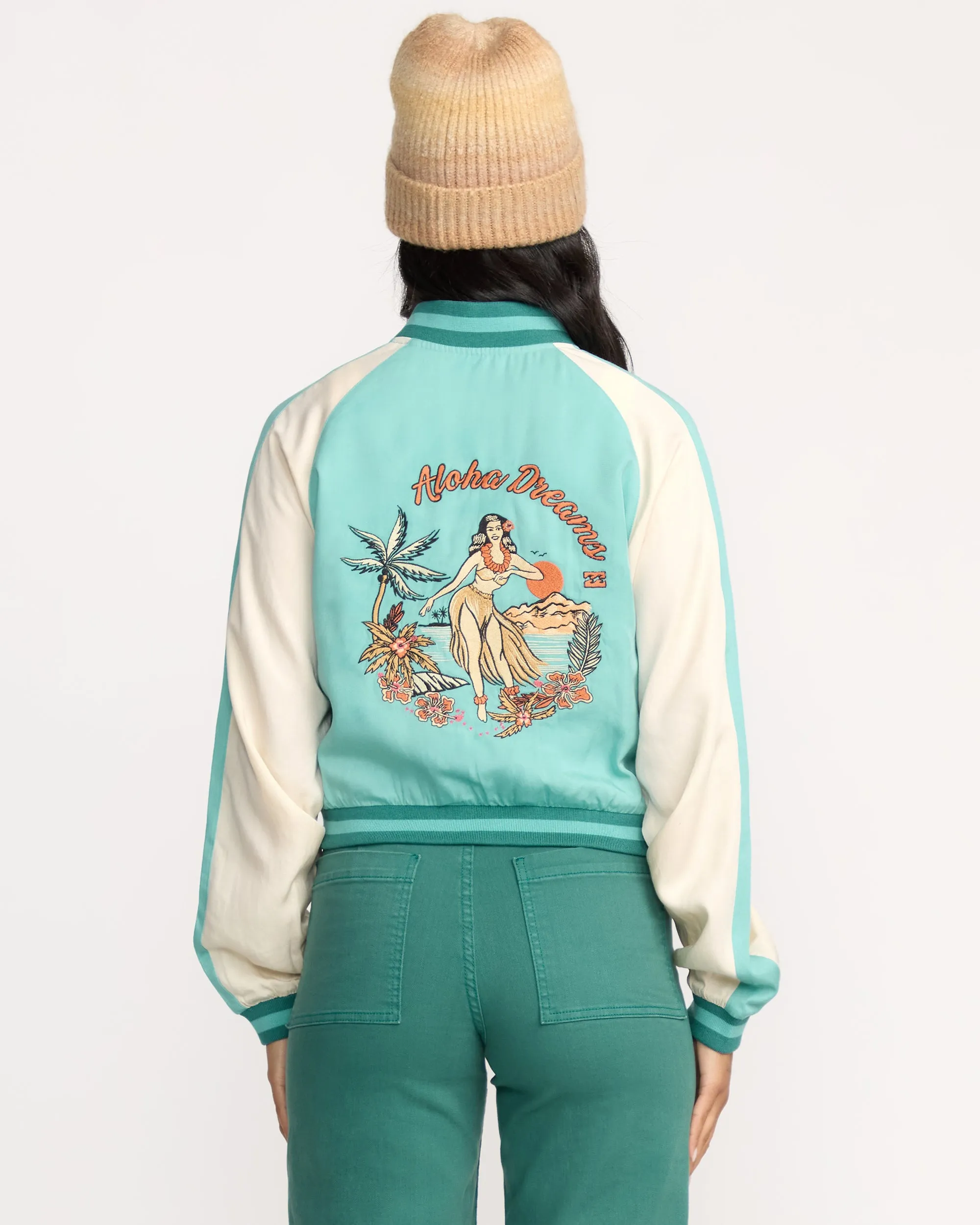 Dream Vacation Souvenir Jacket - Misty Blue sold by Billabong product image thumbnail 4