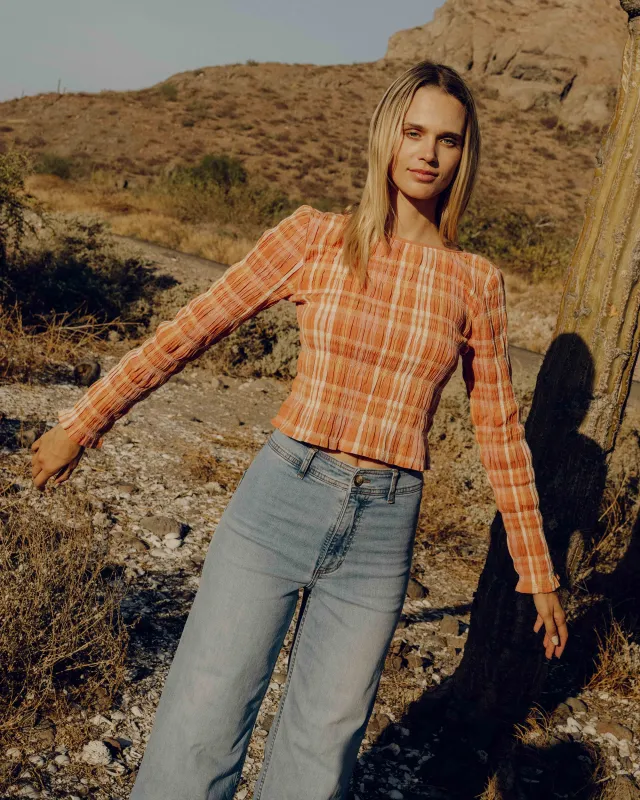 Check Me Out Long Sleeve Shirt - Sunburnt made by Billabong