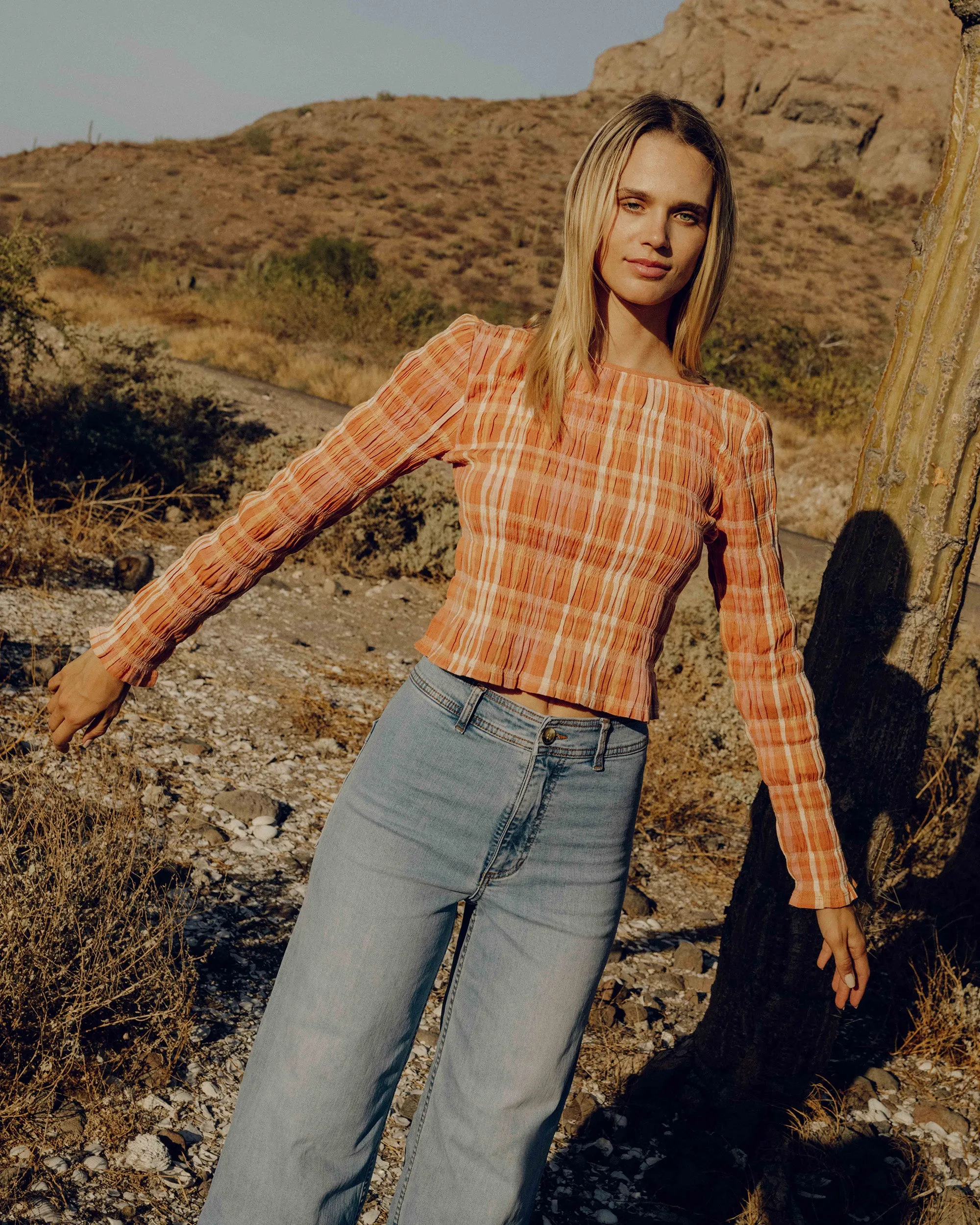 Check Me Out Long Sleeve Shirt - Sunburnt sold by Billabong