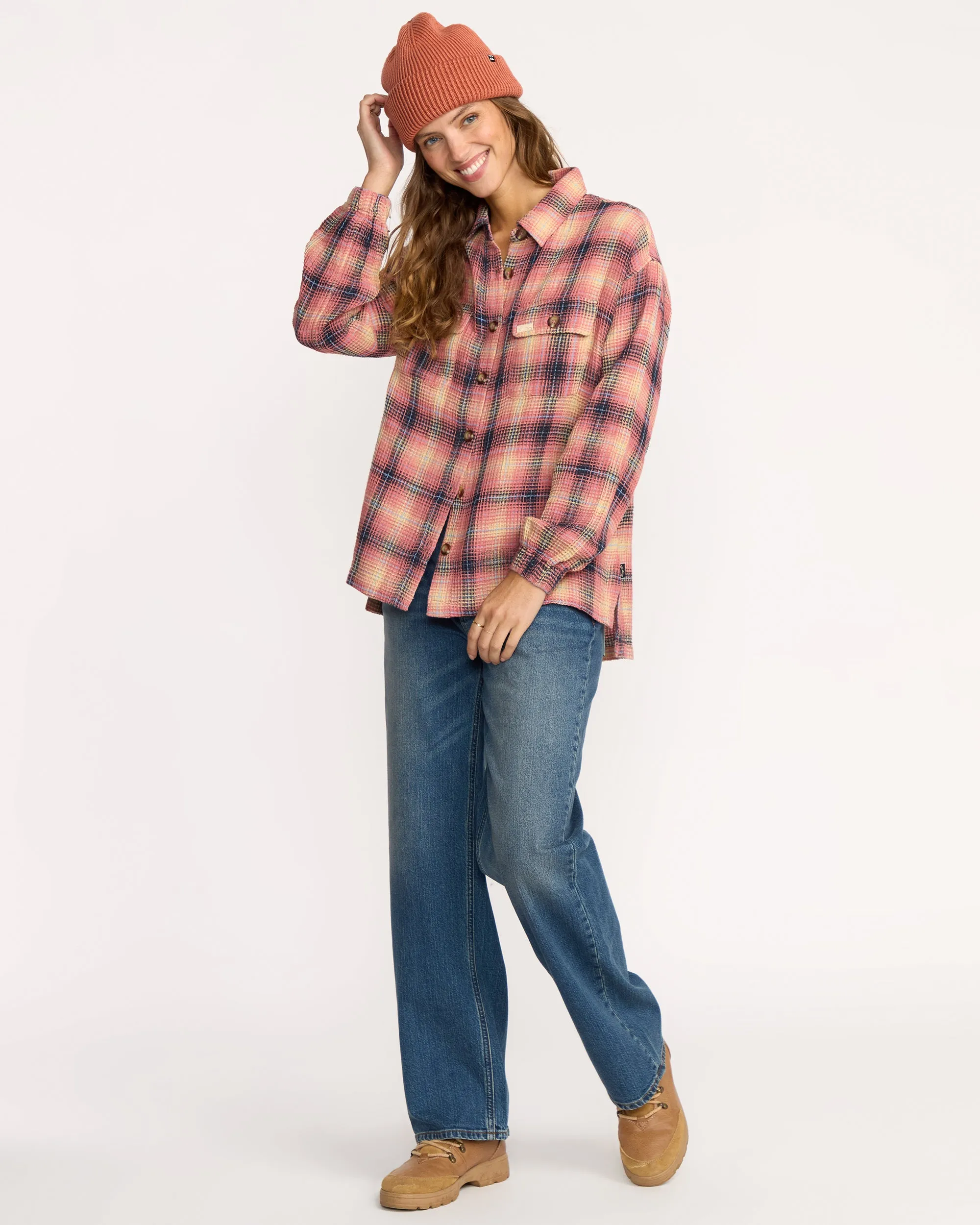 Big Bear Long Sleeve Shirt - Mountain Rose sold by Billabong product image thumbnail 5