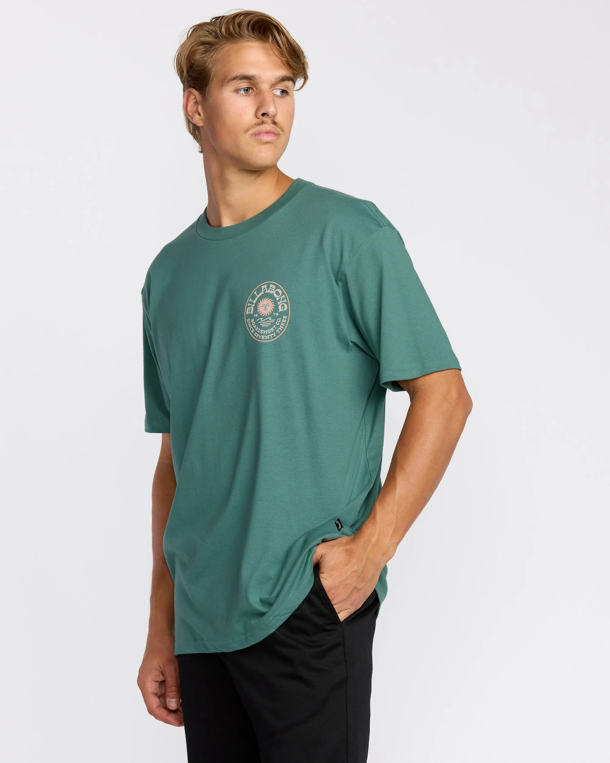 Sunny Days Premium Short Sleeve T-Shirt - Sage Green sold by Billabong product image thumbnail 3