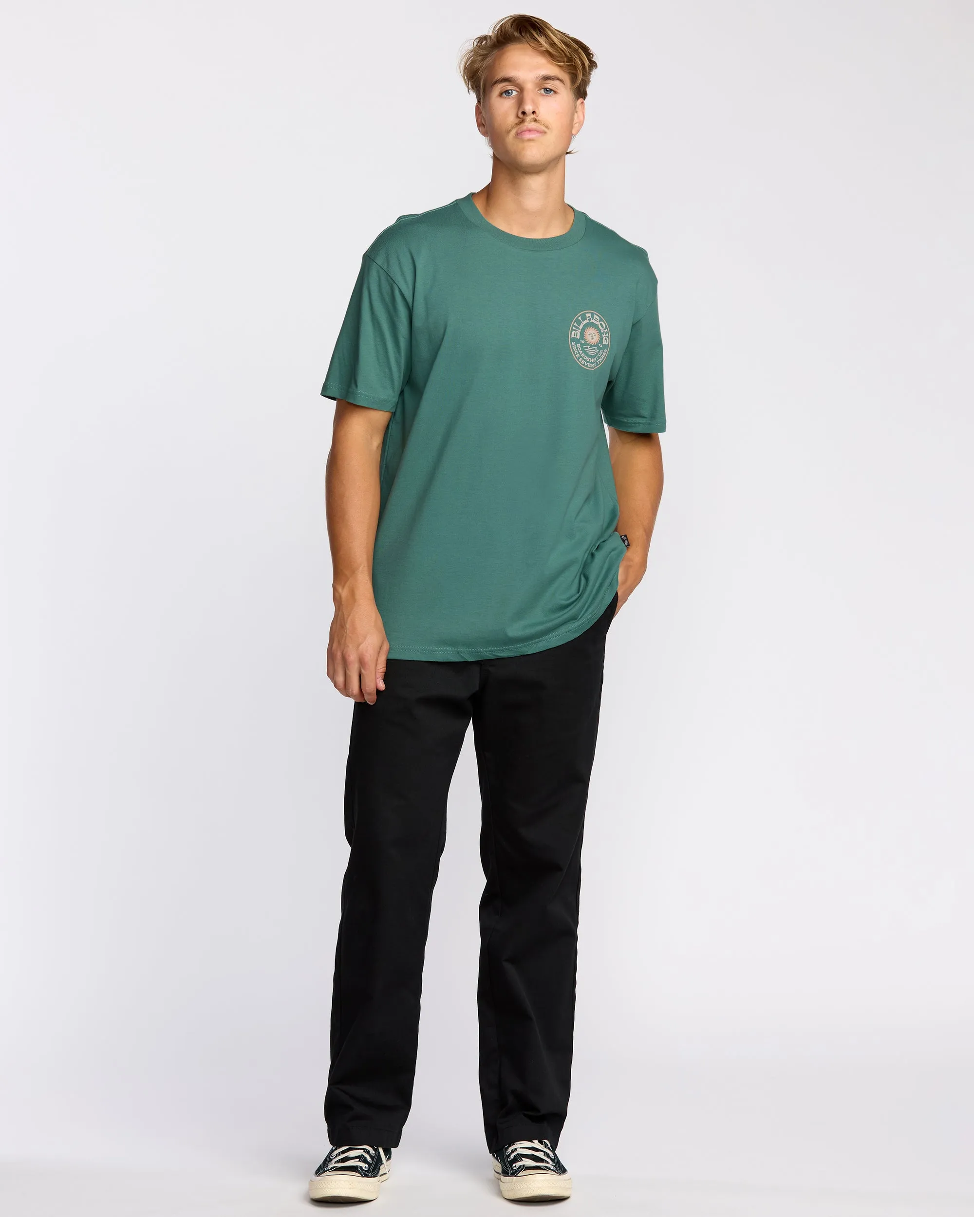 Sunny Days Premium Short Sleeve T-Shirt - Sage Green sold by Billabong product image thumbnail 4