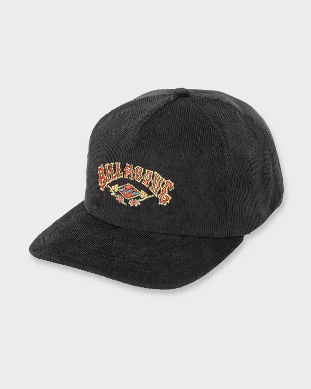 Heritage Strapback Hat - Black sold by Billabong
