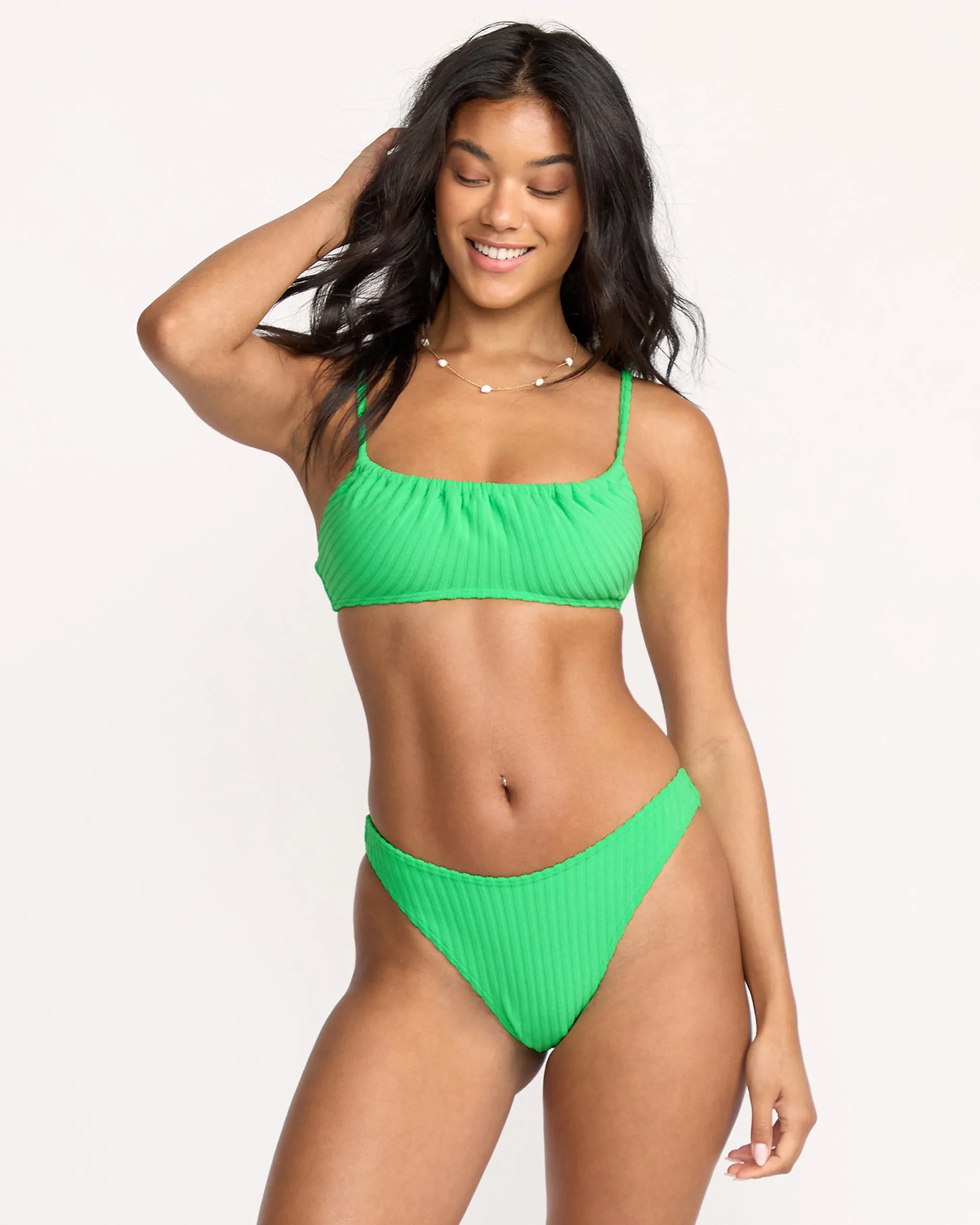 Josie In The Loop Skimpy Hike Bikini Bottom - Jungle Green sold by Billabong product image thumbnail 3