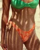 Josie Have It All Hike Bikini Bottom - Orange Pop sold by Billabong