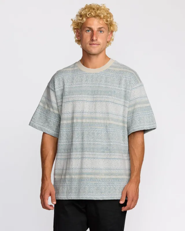 Sunshines Garage Short Sleeve T-Shirt - Stone Blue sold by Billabong