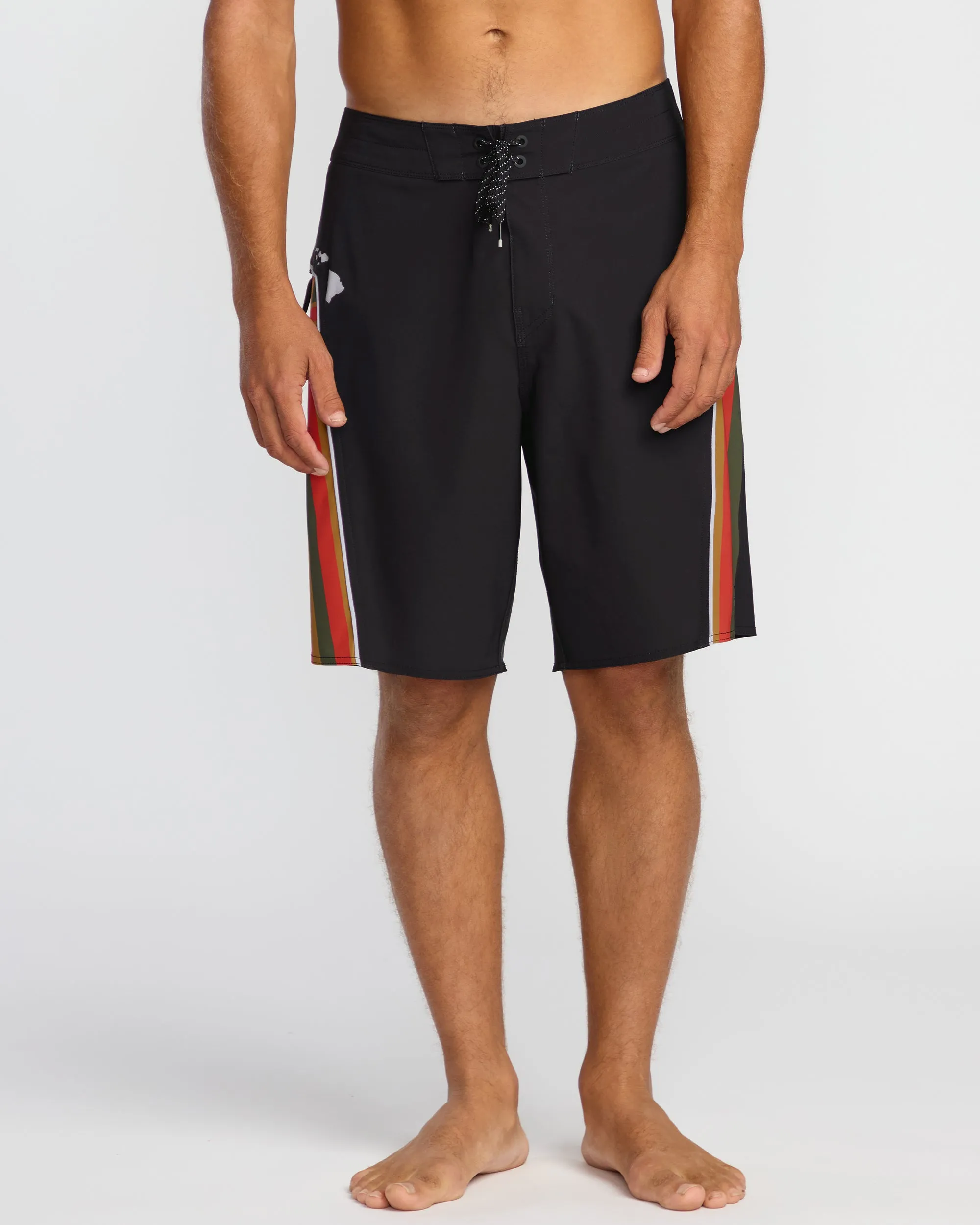Straddie Pro Hi Boardshorts - Rasta sold by Billabong