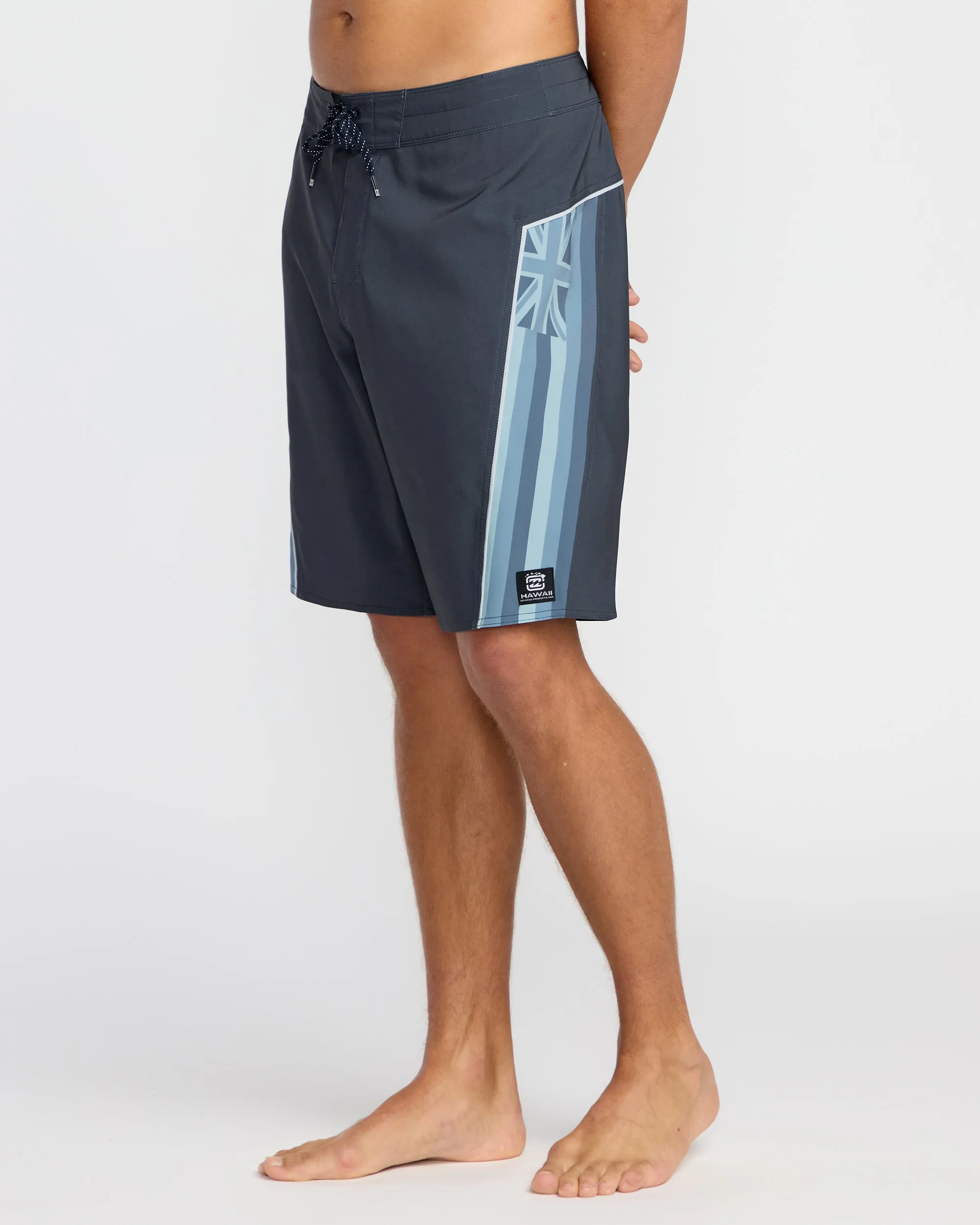 Straddie Pro Hi Boardshorts - Harbor Blue sold by Billabong product image thumbnail 3