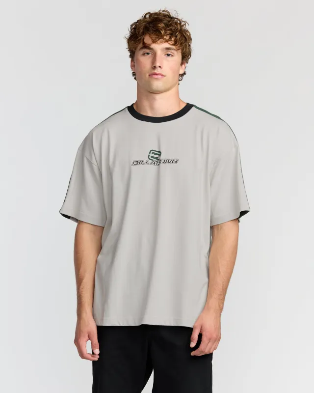 Spec 73 Iconic Short Sleeve T-Shirt - Silver sold by Billabong