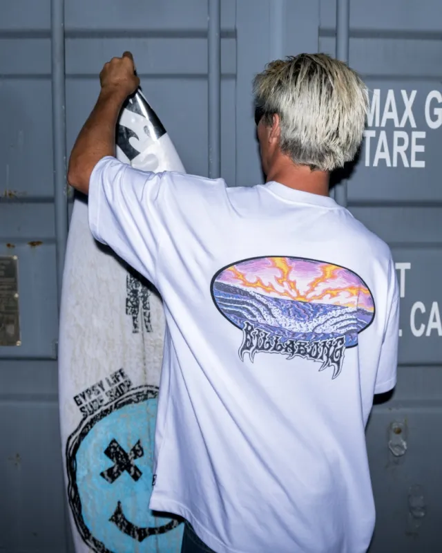 Quadriple OG Short Sleeve T-Shirt - White sold by Billabong