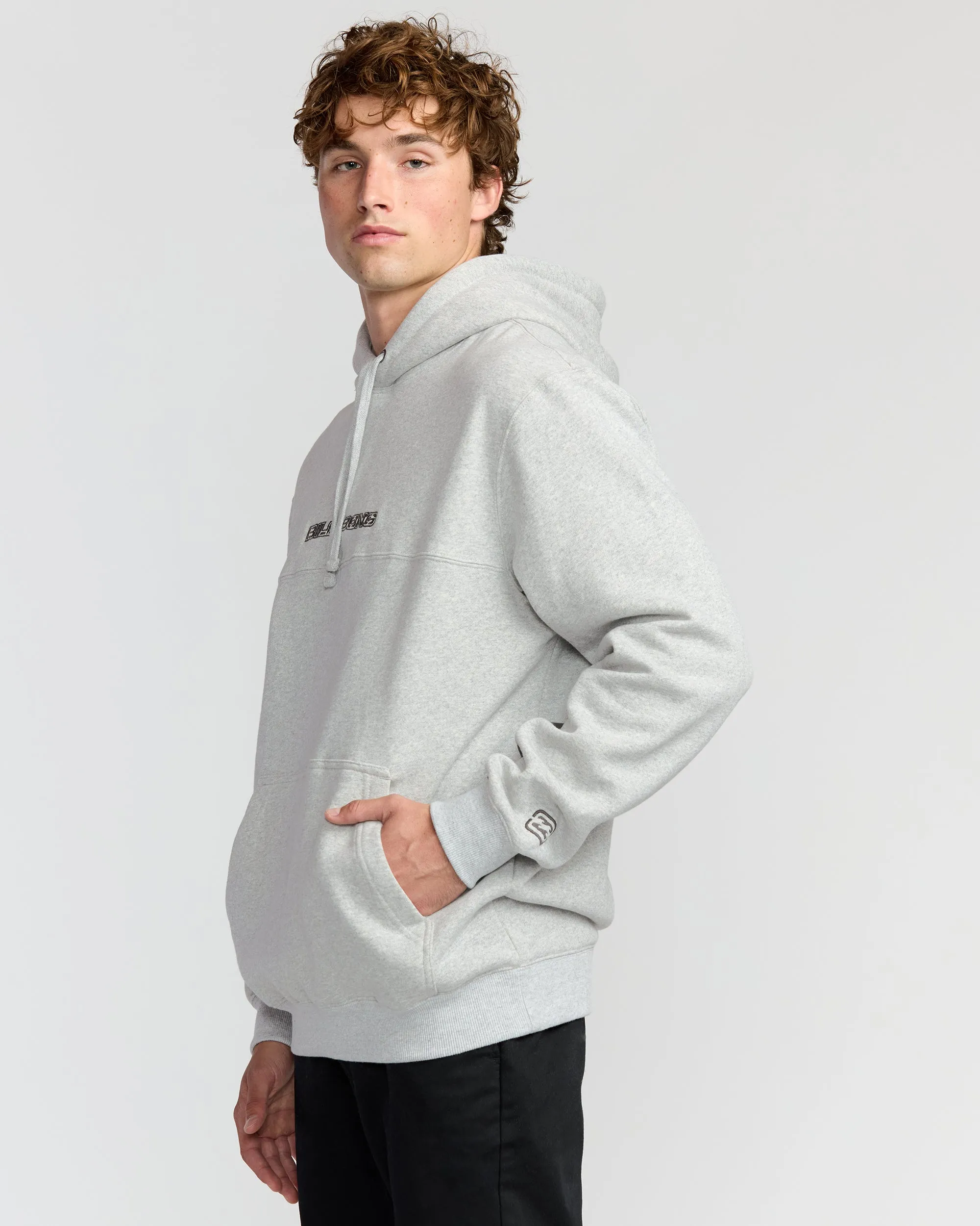 Legacy Pullover Sweatshirt - Grey Marle sold by Billabong product image thumbnail 4