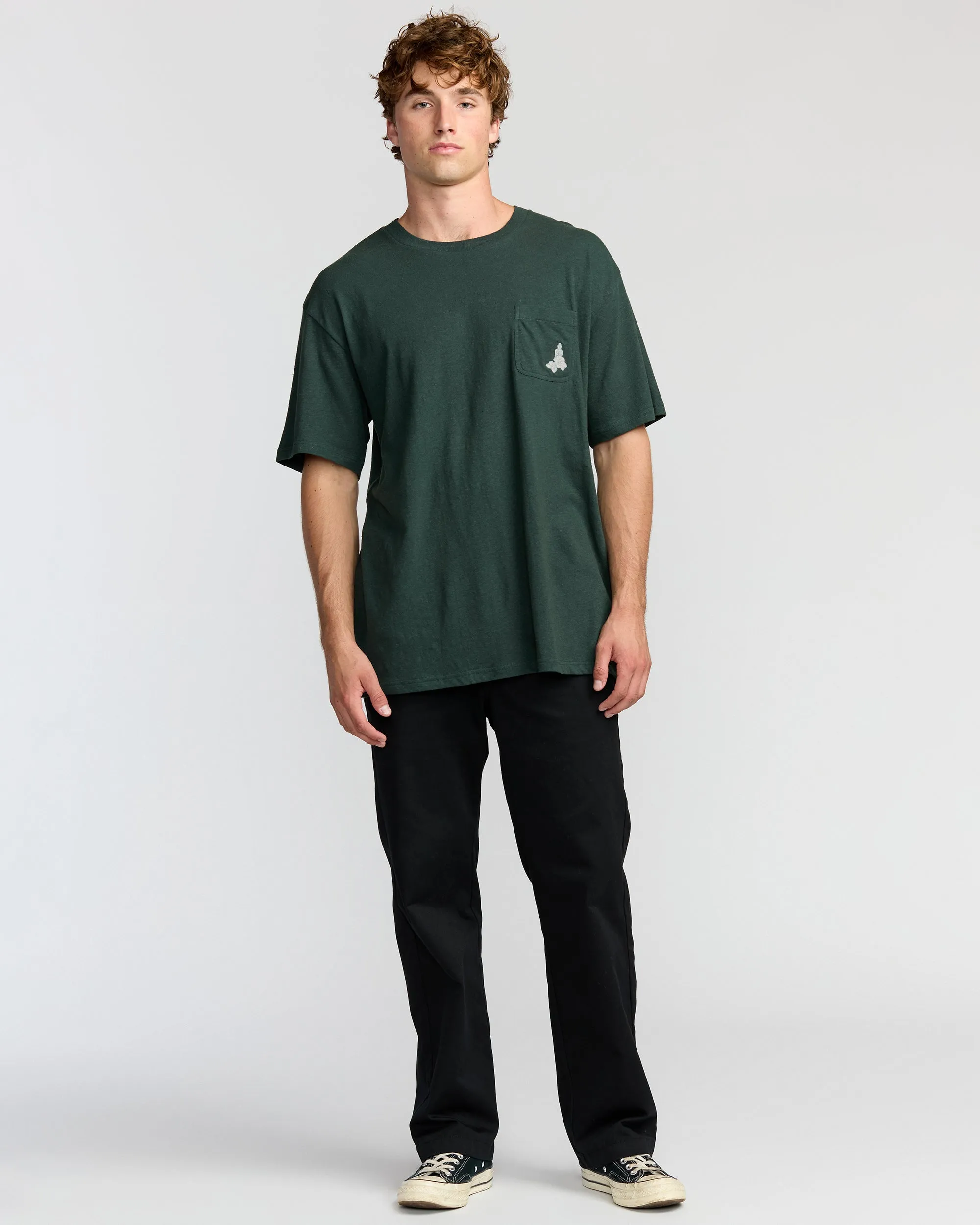 Austin Garage Regular Pocket Short Sleeve T-Shirt - Teal sold by Billabong product image thumbnail 4