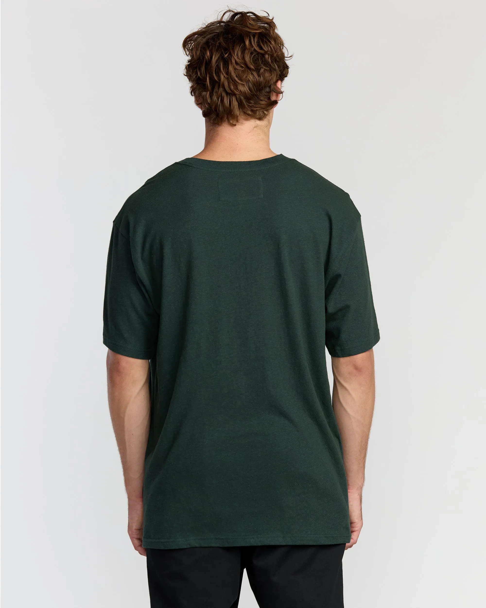 Austin Garage Regular Pocket Short Sleeve T-Shirt - Teal sold by Billabong product image thumbnail 2