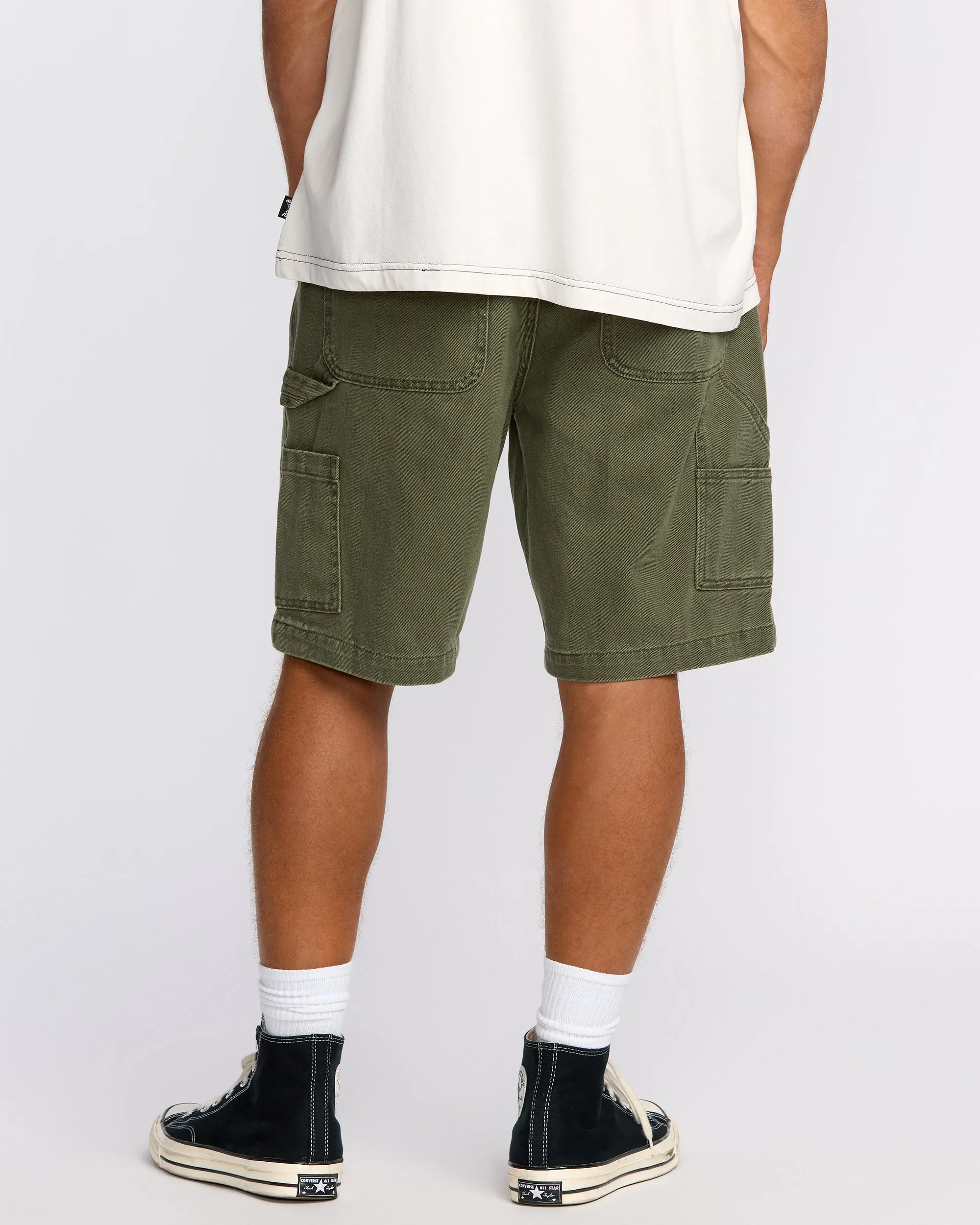 Bad Dog 21" Workwear Shorts - Dark Military sold by Billabong product image thumbnail 2