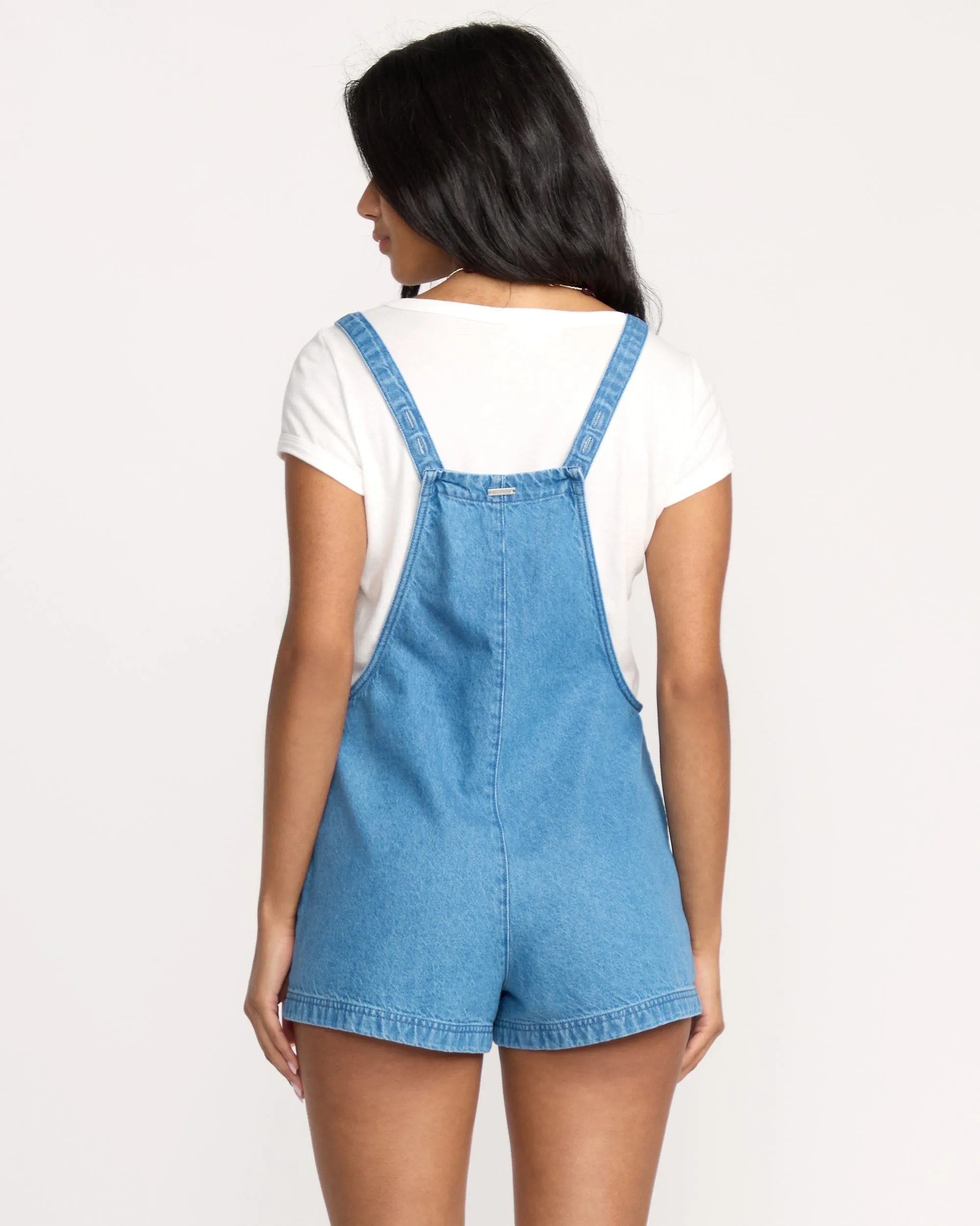 Beach Crush Denim Overalls - Salt Washed sold by Billabong product image thumbnail 3