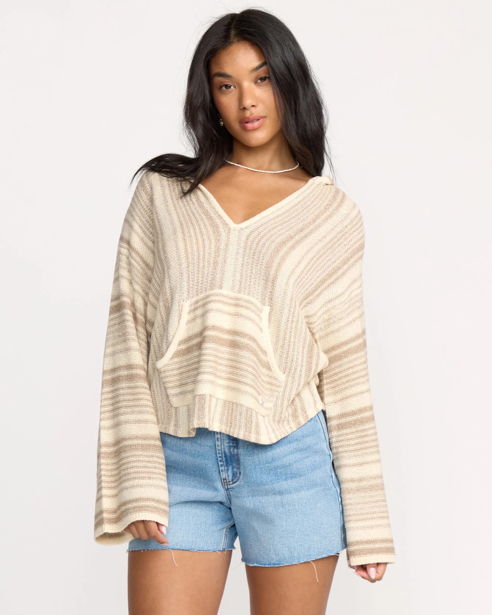 Baja Beach Sweater - Cobblestone sold by Billabong