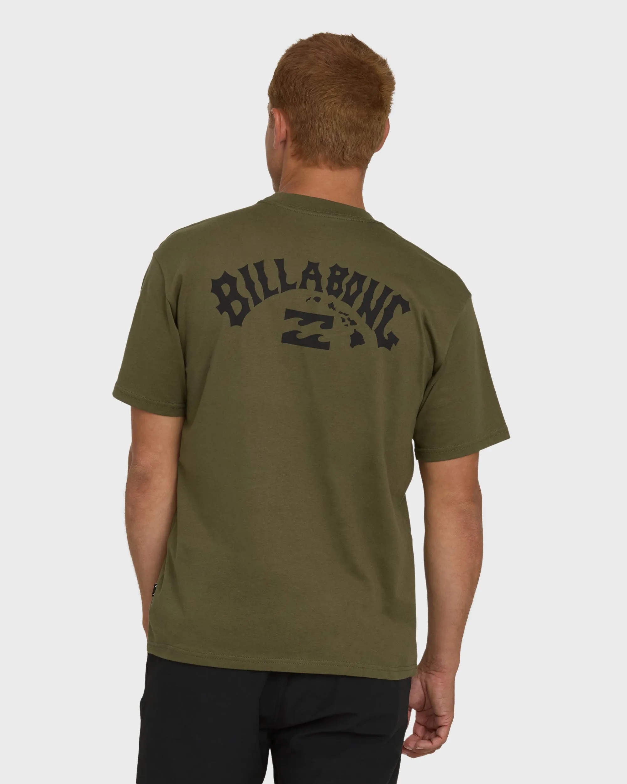 Arch Hi Regular Short Sleeve T-Shirt - Military sold by Billabong product image thumbnail 2