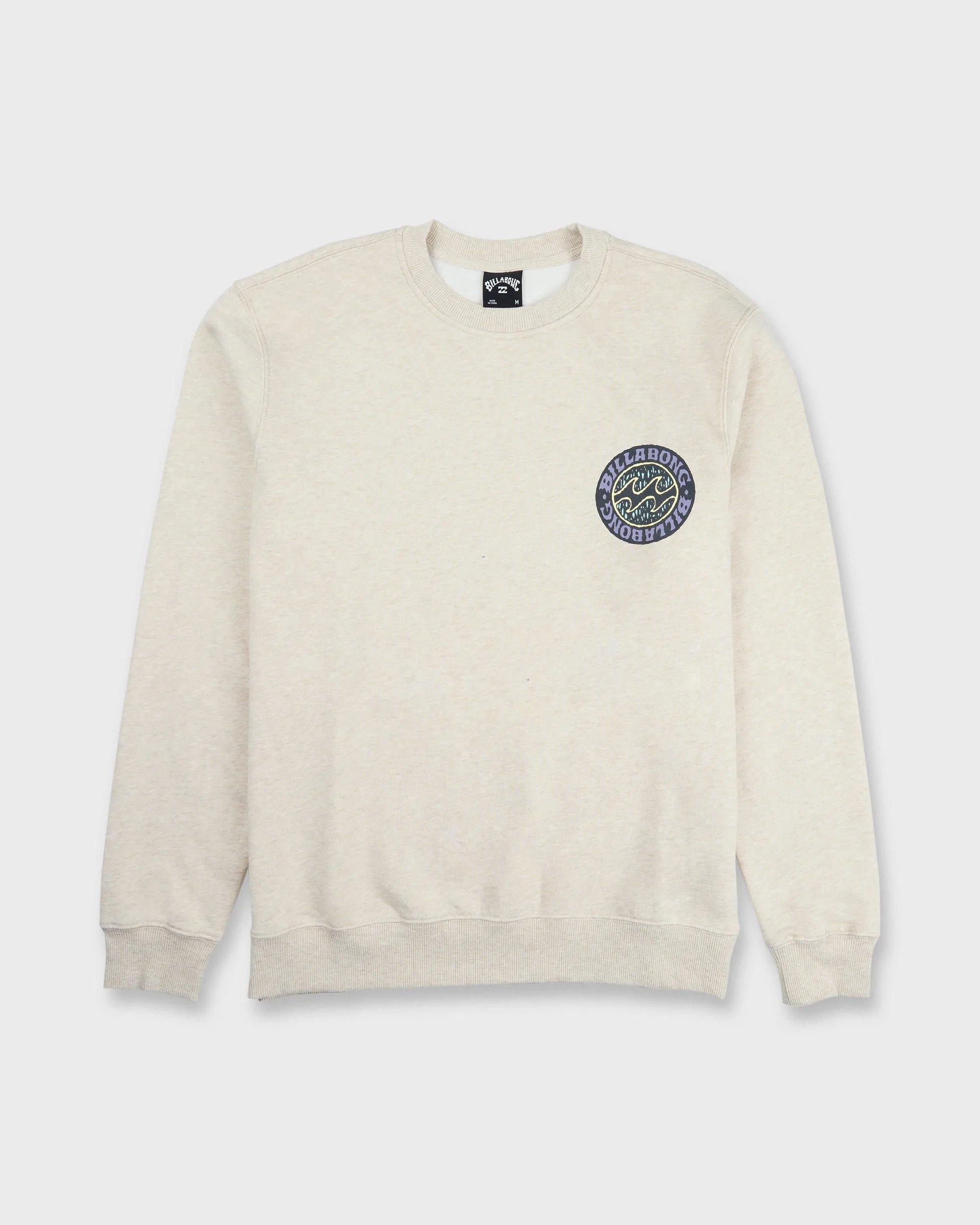 Short Sands Crewneck Sweatshirt - Oatmeal Heather sold by Billabong