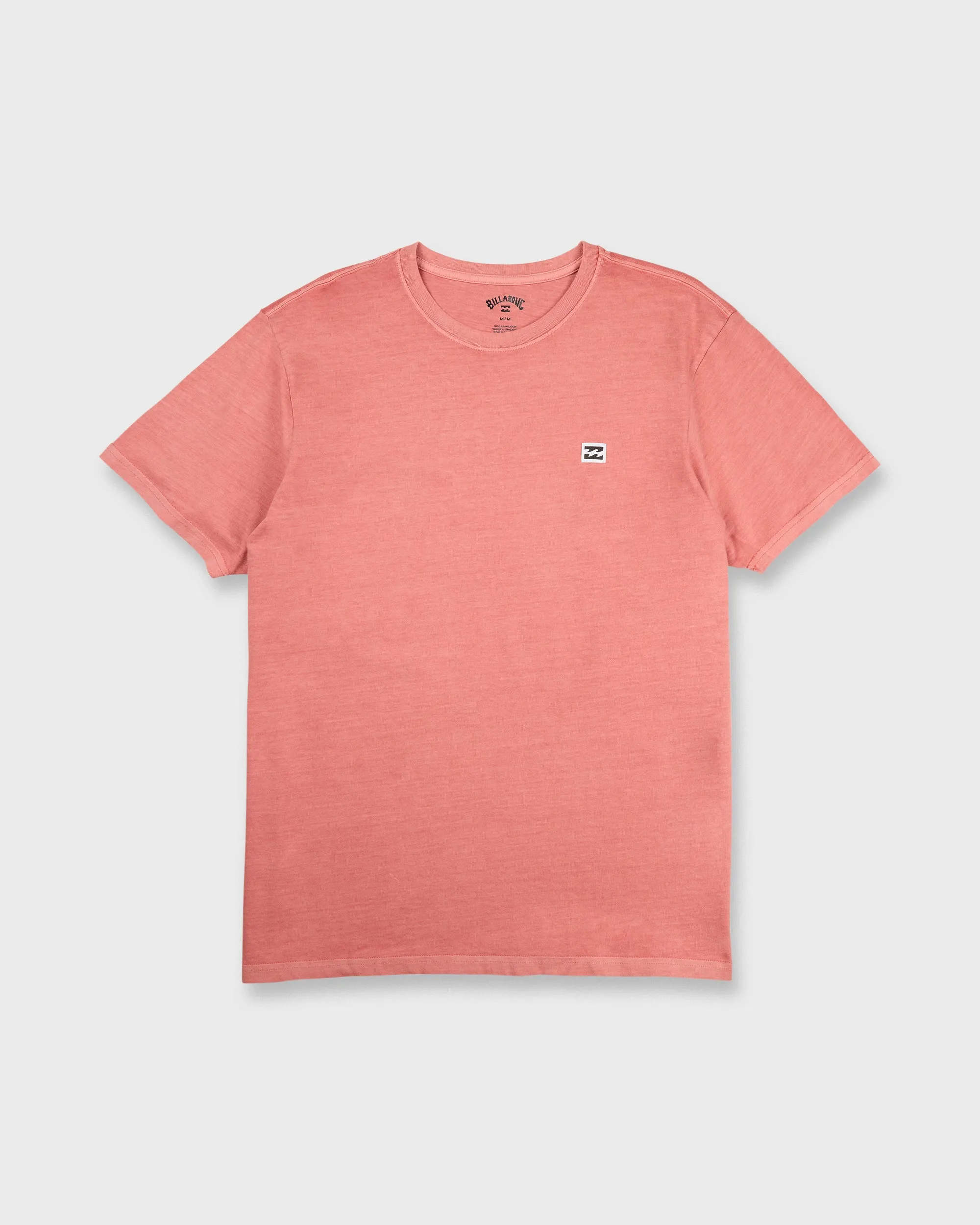 Wyatt Crewneck Short Sleeve T-Shirt - Desert Pink sold by Billabong