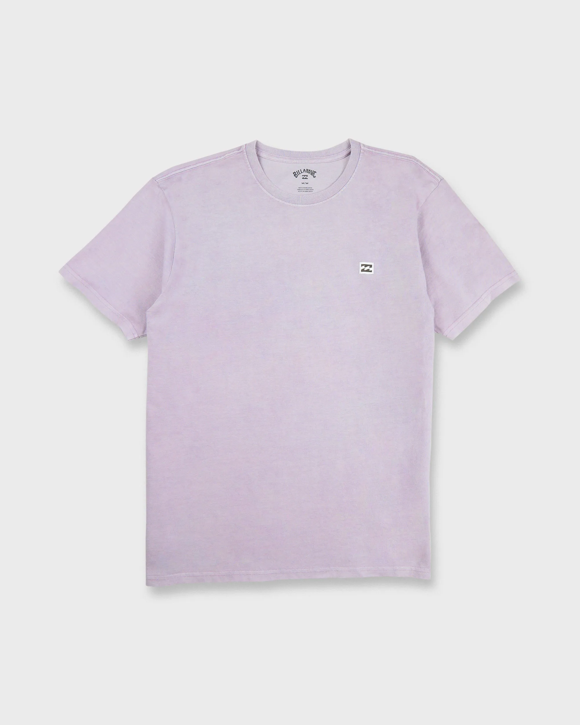 Wyatt Crewneck Short Sleeve T-Shirt - Grey Violet sold by Billabong