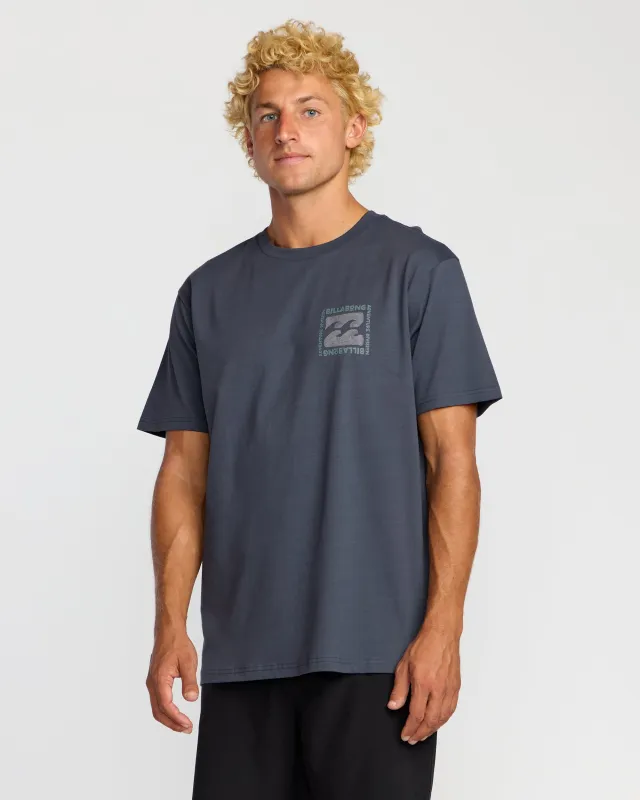 Trail A/Div Short Sleeve T-Shirt - Midnight Blue sold by Billabong