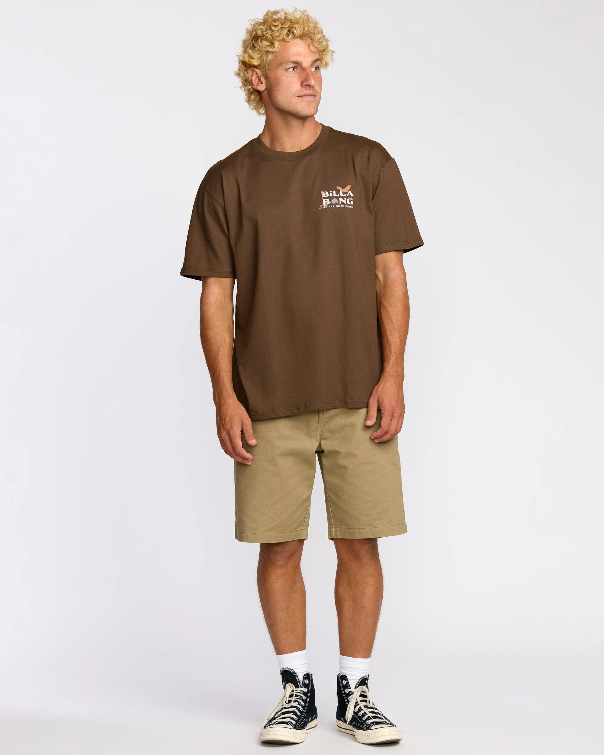 Land To Sea Regular Short Sleeve T-Shirt - Rustic Brown sold by Billabong product image thumbnail 4