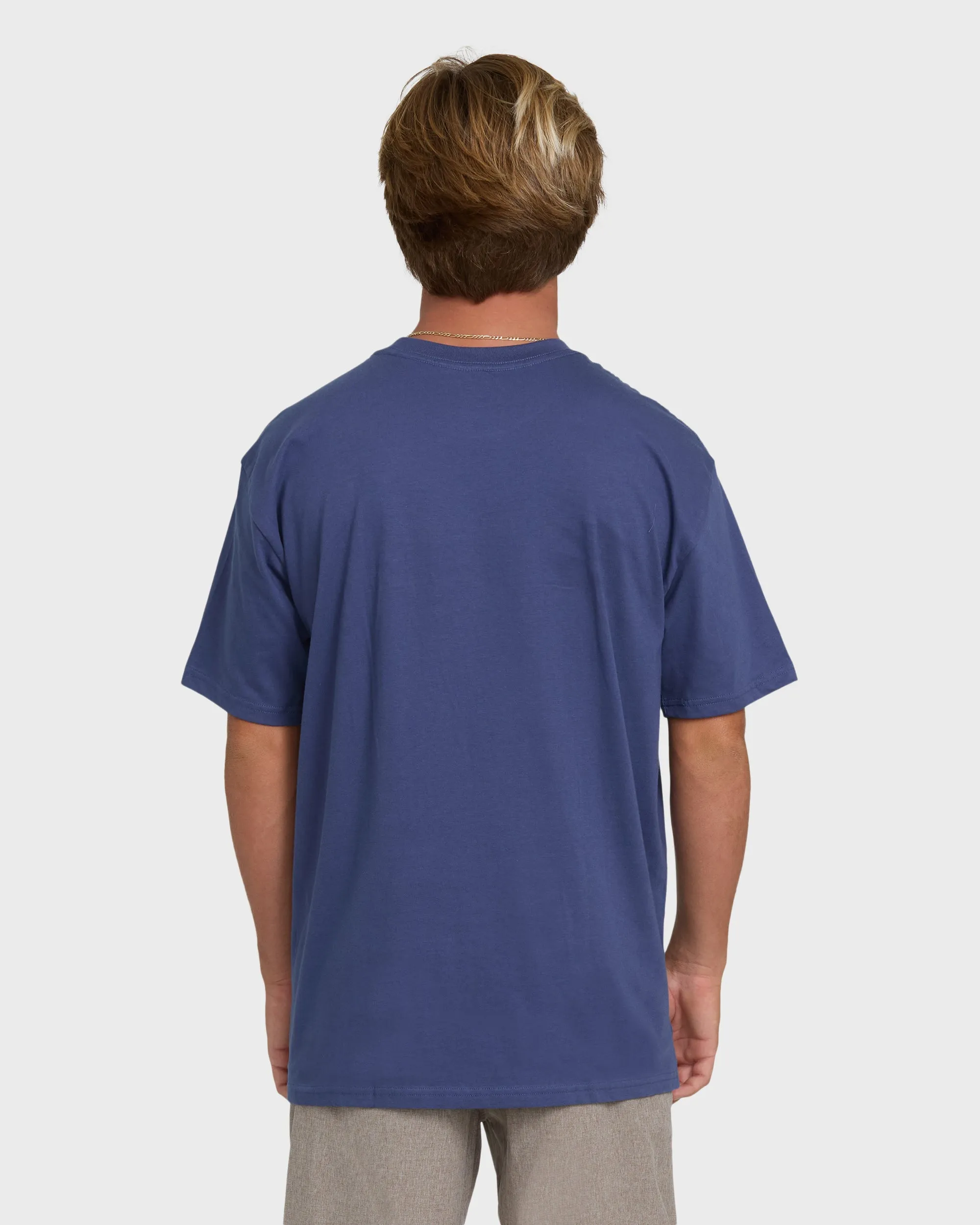 Kahili Hawaii Regular Tee - Washed Blue sold by Billabong product image thumbnail 2