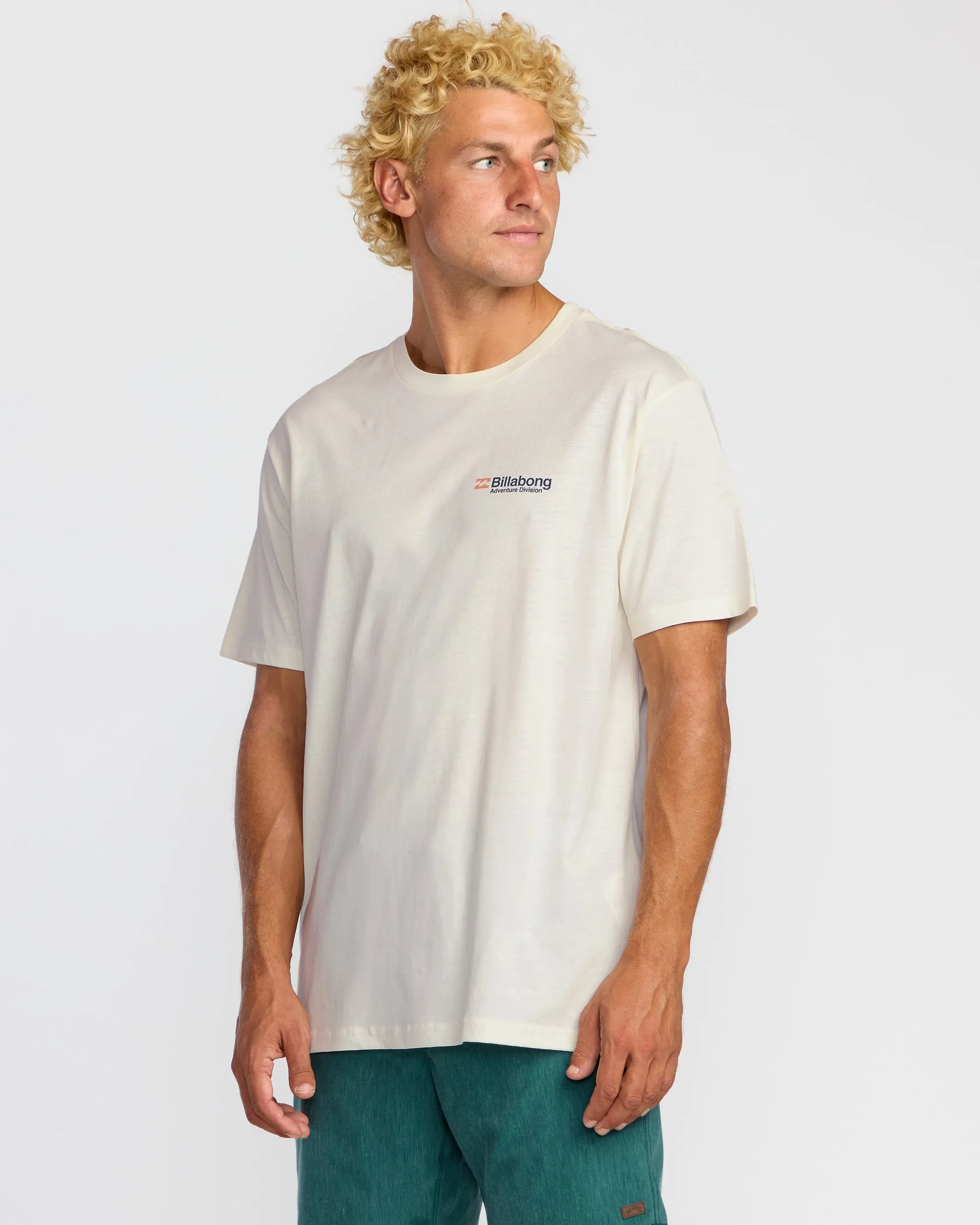 A/Div Abandon Short Sleeve T-Shirt - Off White sold by Billabong product image thumbnail 3