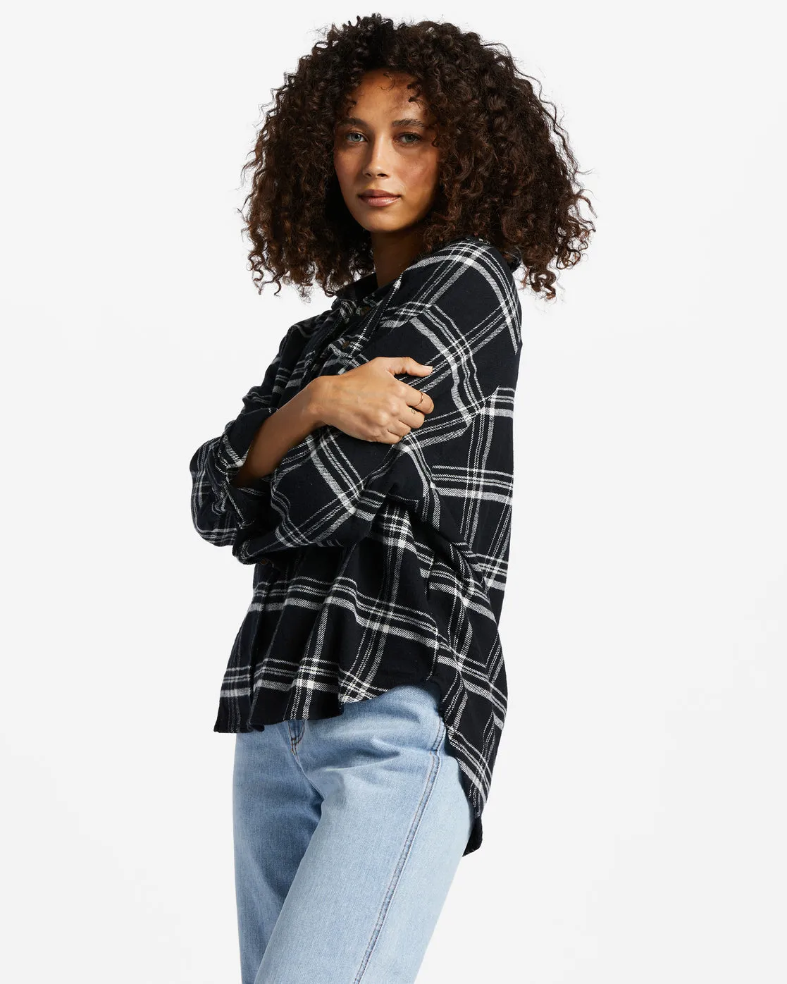 Best Time Long Sleeve Shirt - Black Pebble sold by Billabong product image thumbnail 4