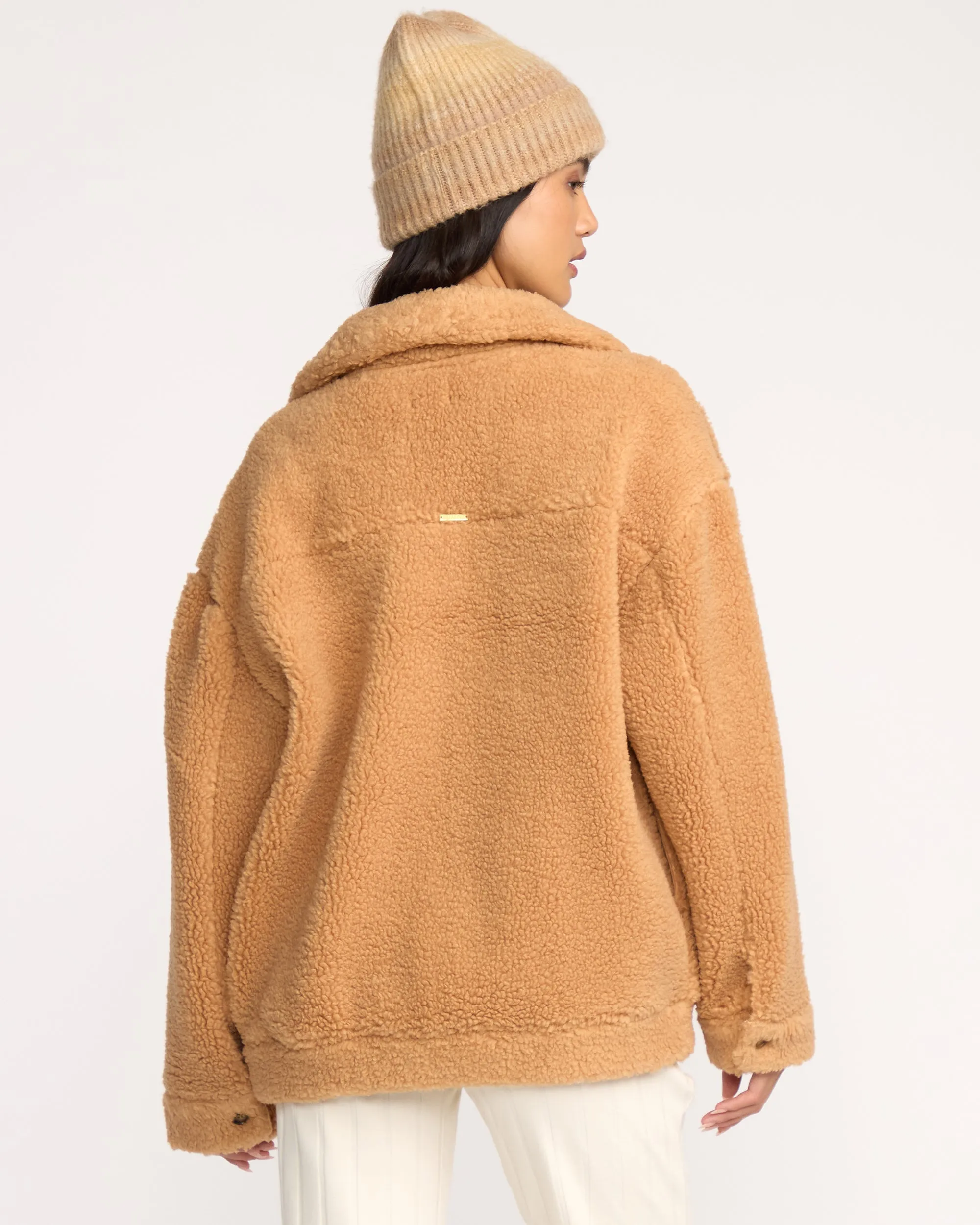 Resound Sherpa Shacket - Dusty Trails sold by Billabong product image thumbnail 3