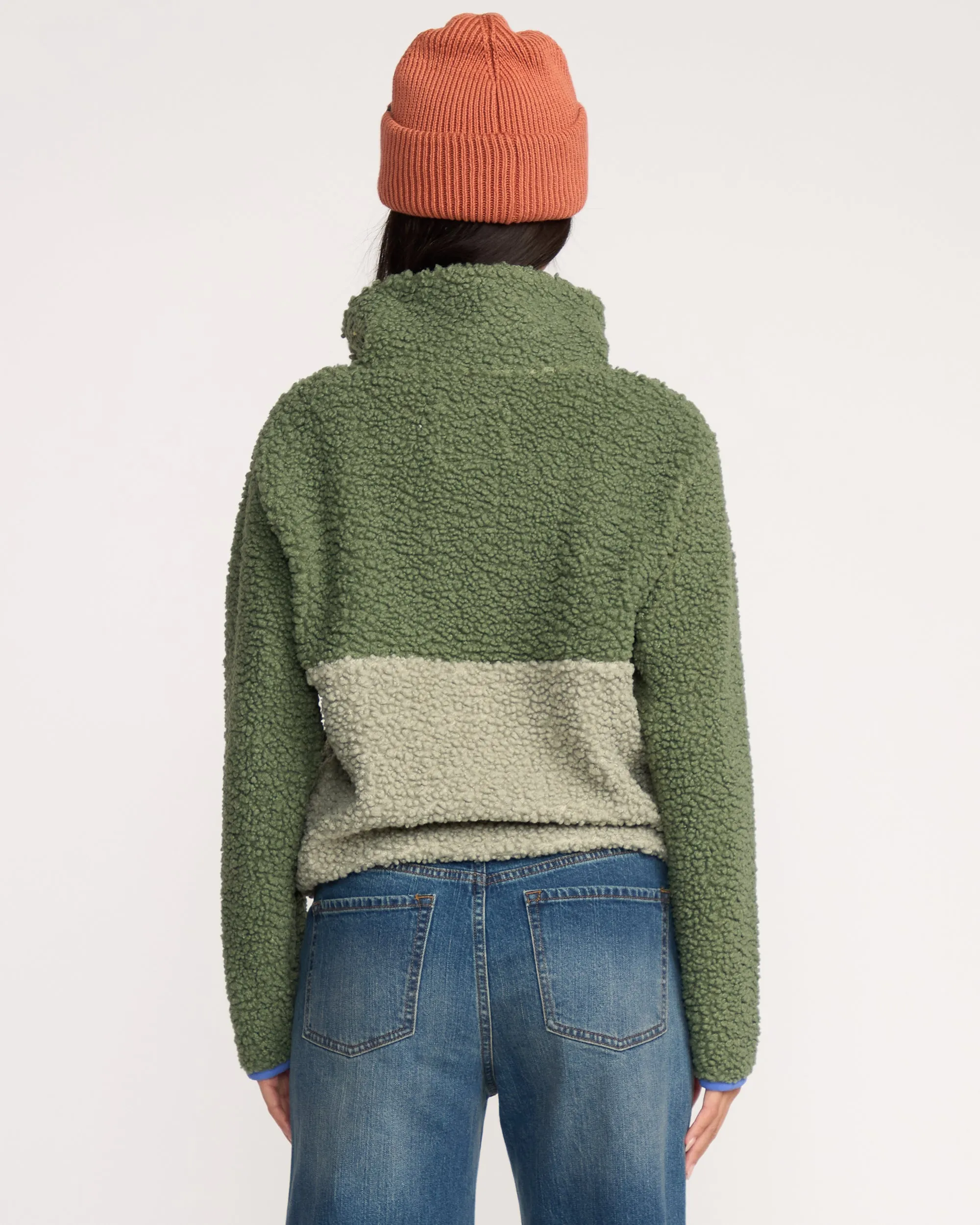 Horizon Mock Neck Half Zip Sweatshirt - Treehugger sold by Billabong product image thumbnail 2