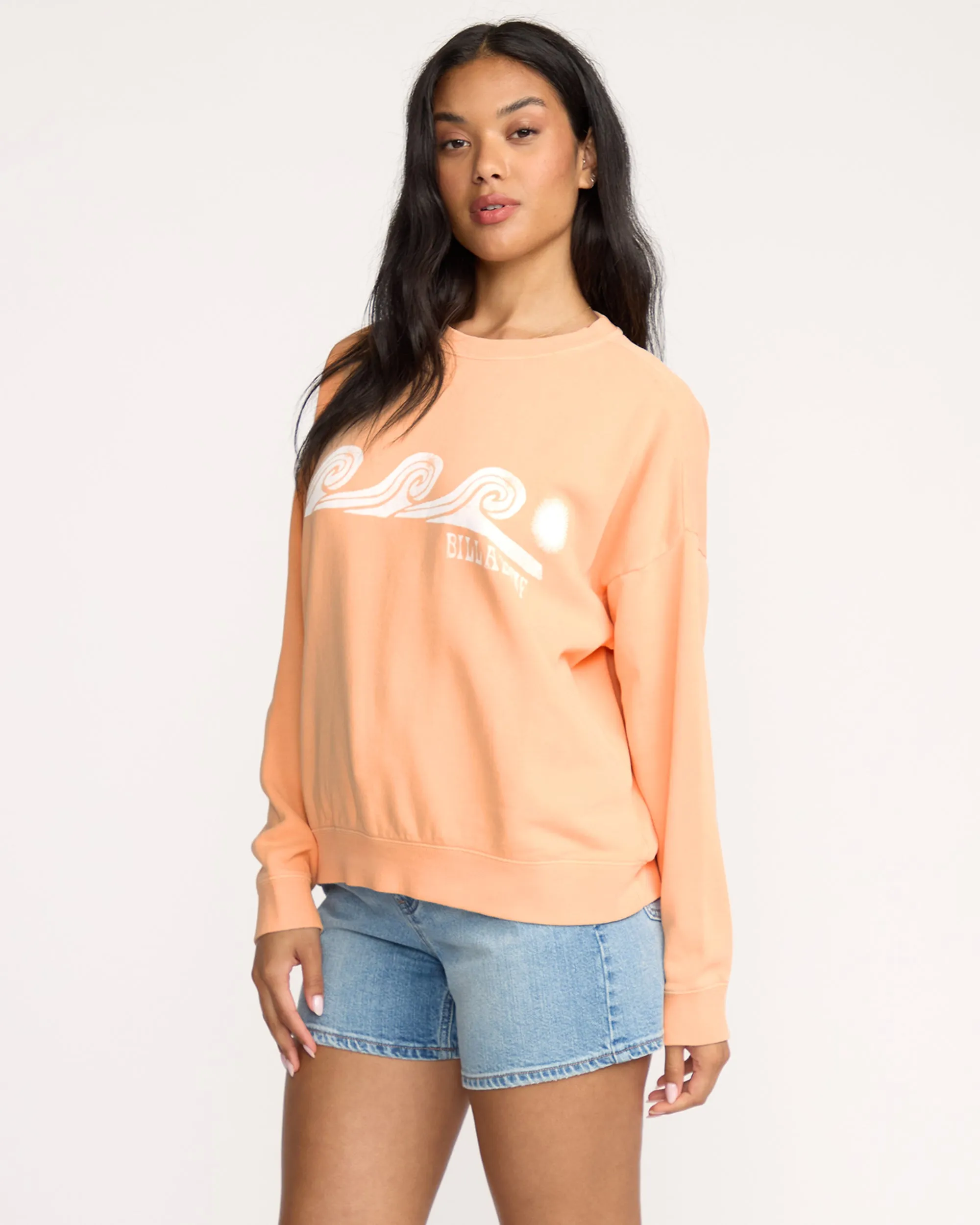 Echo Crewneck Sweatshirt - Sunstone sold by Billabong product image thumbnail 3