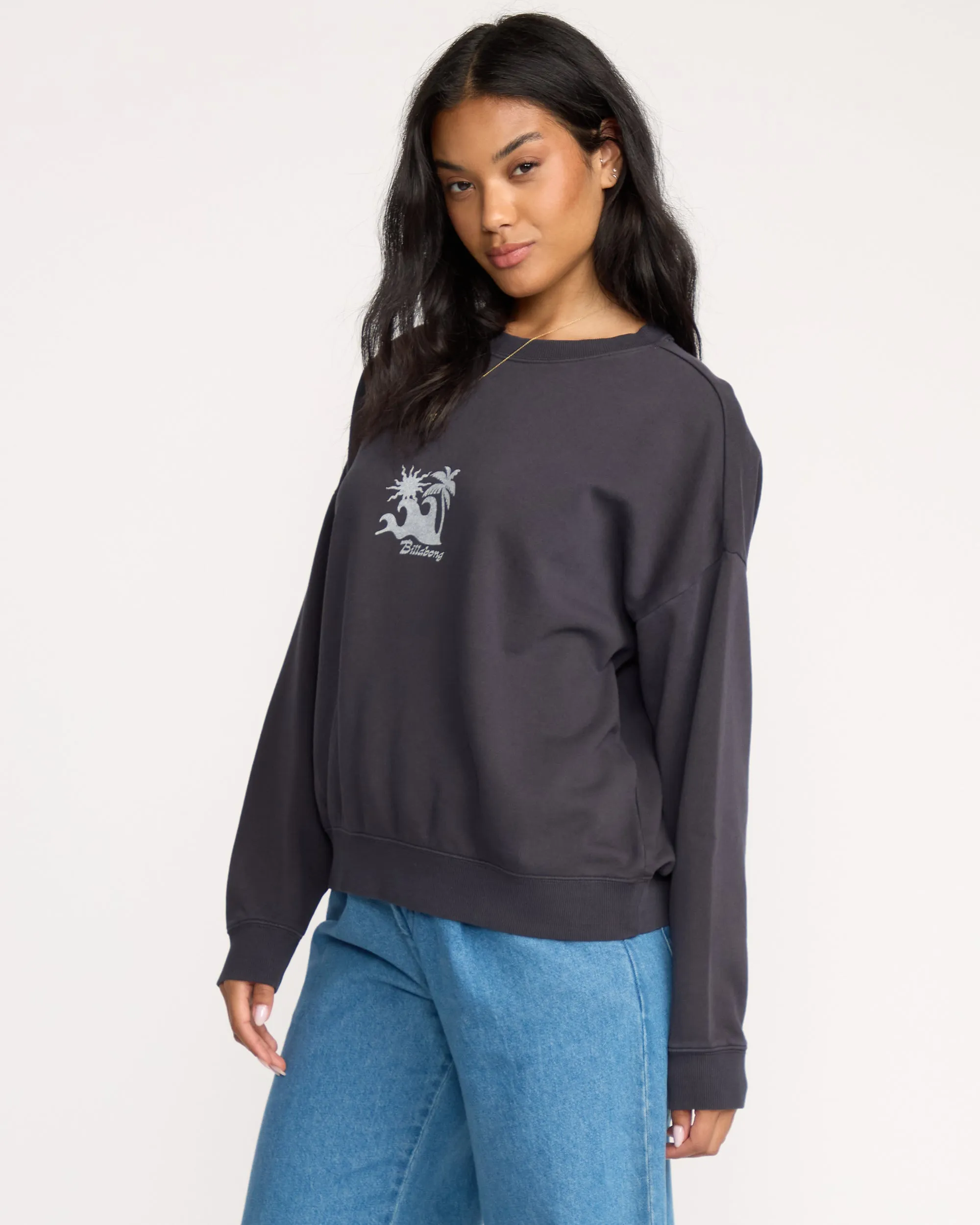 Echo Crewneck Sweatshirt - Black Sands sold by Billabong product image thumbnail 3