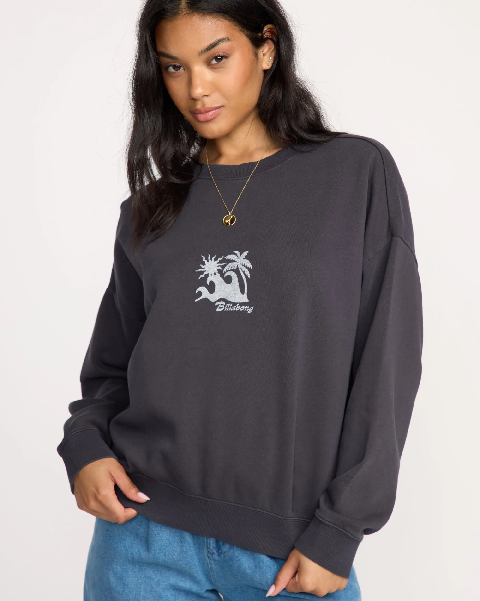 Echo Crewneck Sweatshirt - Black Sands sold by Billabong product image thumbnail 5