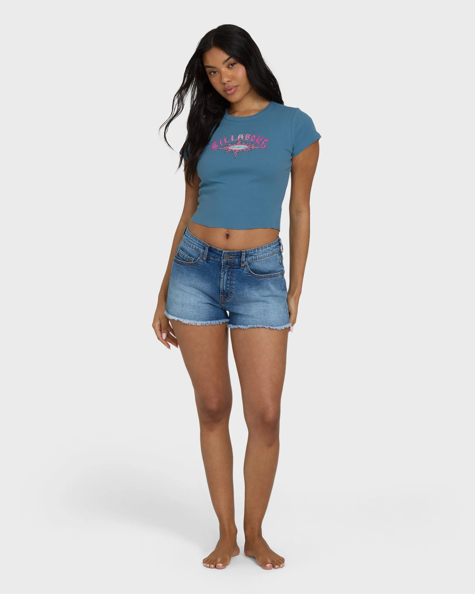 Warm Sunrays Short Sleeve T-Shirt - Blue Shadow sold by Billabong product image thumbnail 5
