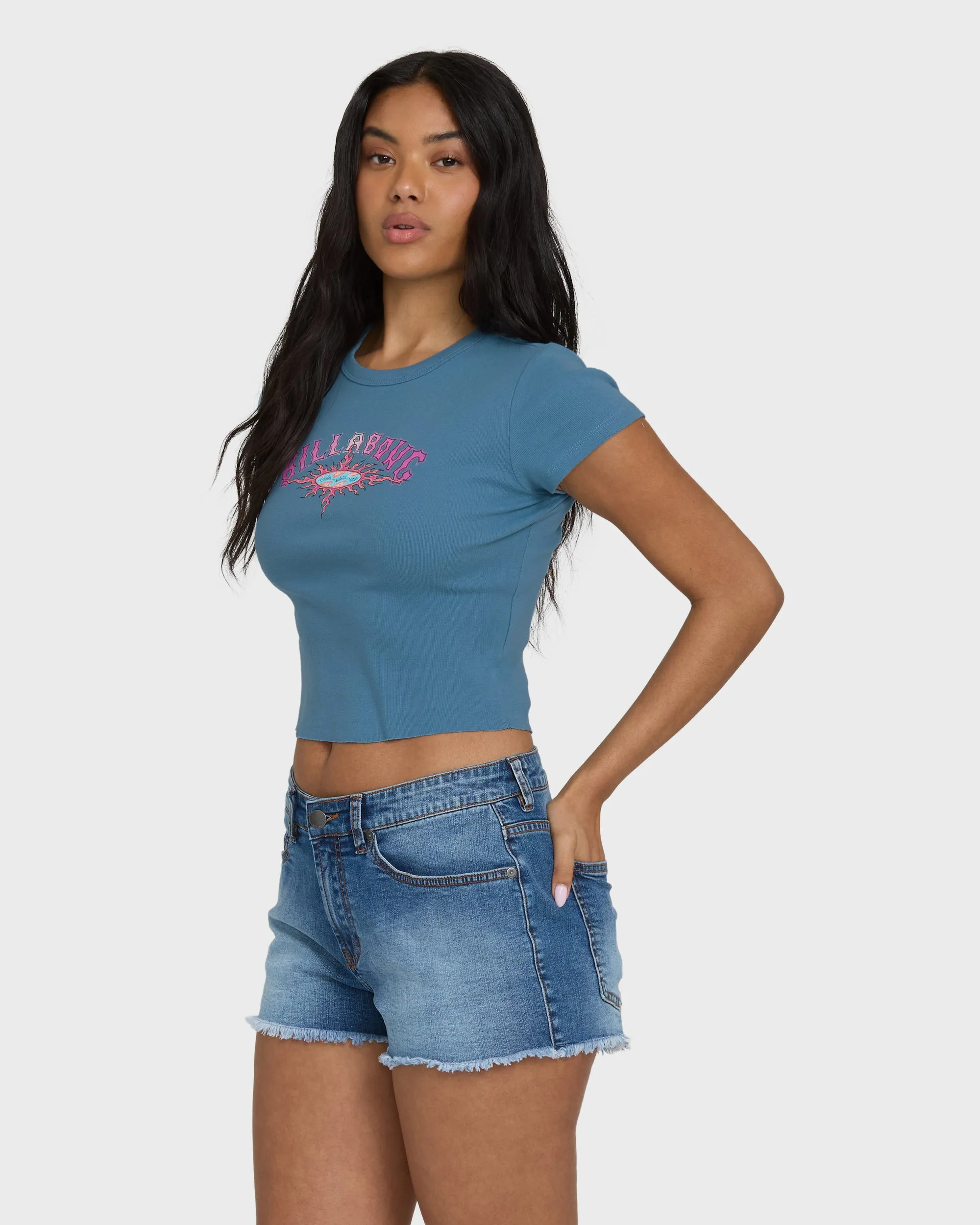 Warm Sunrays Short Sleeve T-Shirt - Blue Shadow sold by Billabong product image thumbnail 3