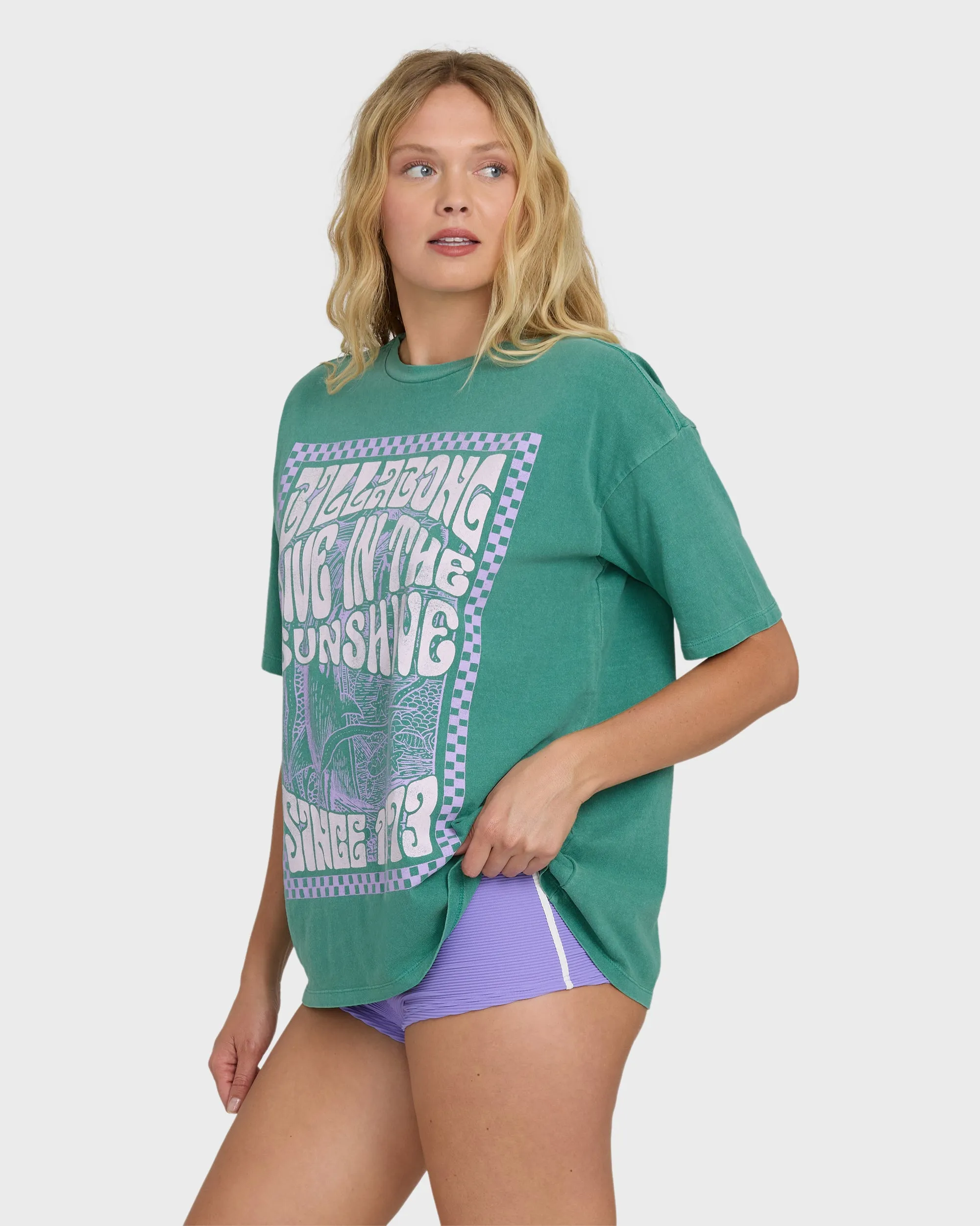 Lowest Tide Short Sleeve T-Shirt - Island Green sold by Billabong product image thumbnail 3